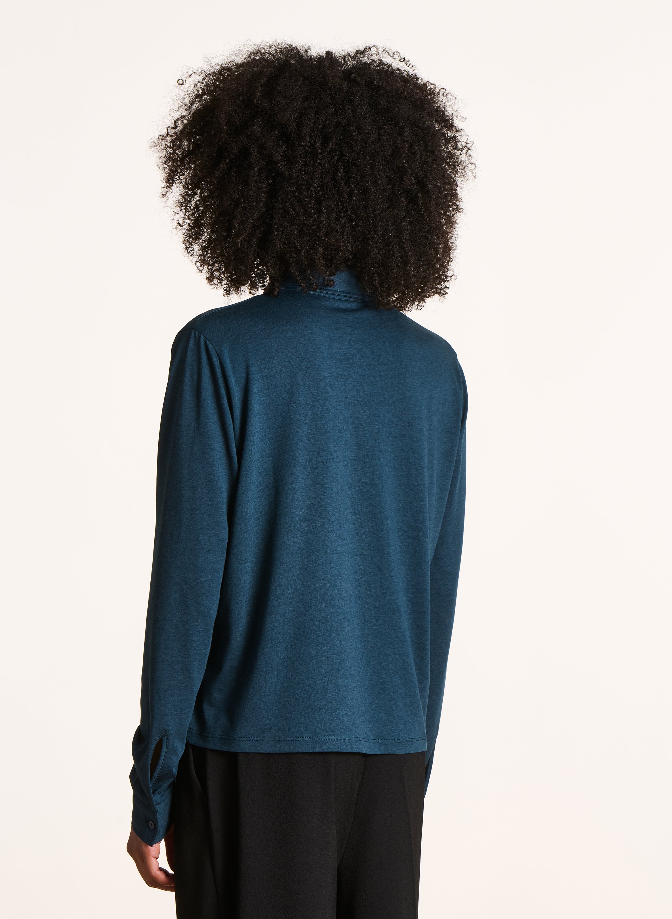 Straight shirt LA FEE MARABOUTEE Blue