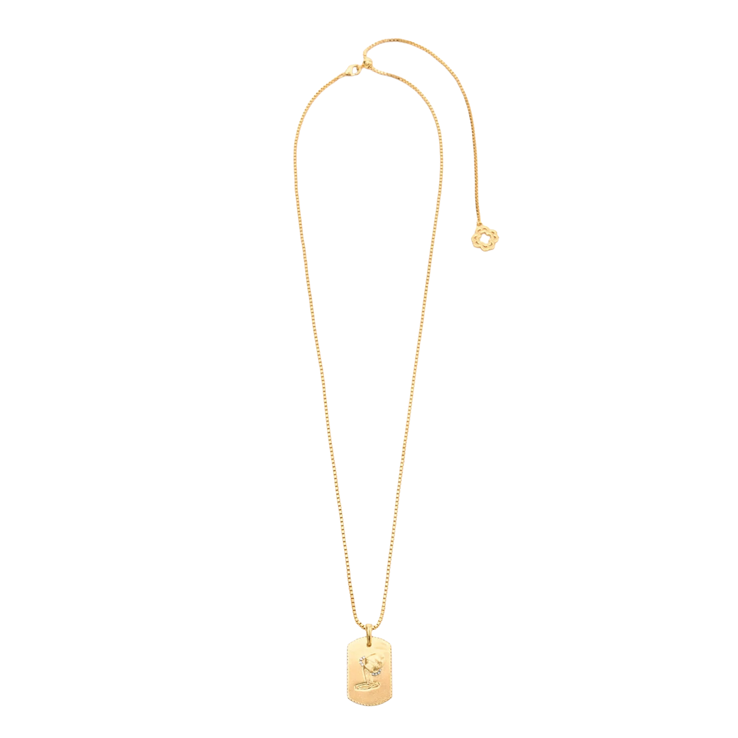 Halsketting van messing MAJE Goudkleurig