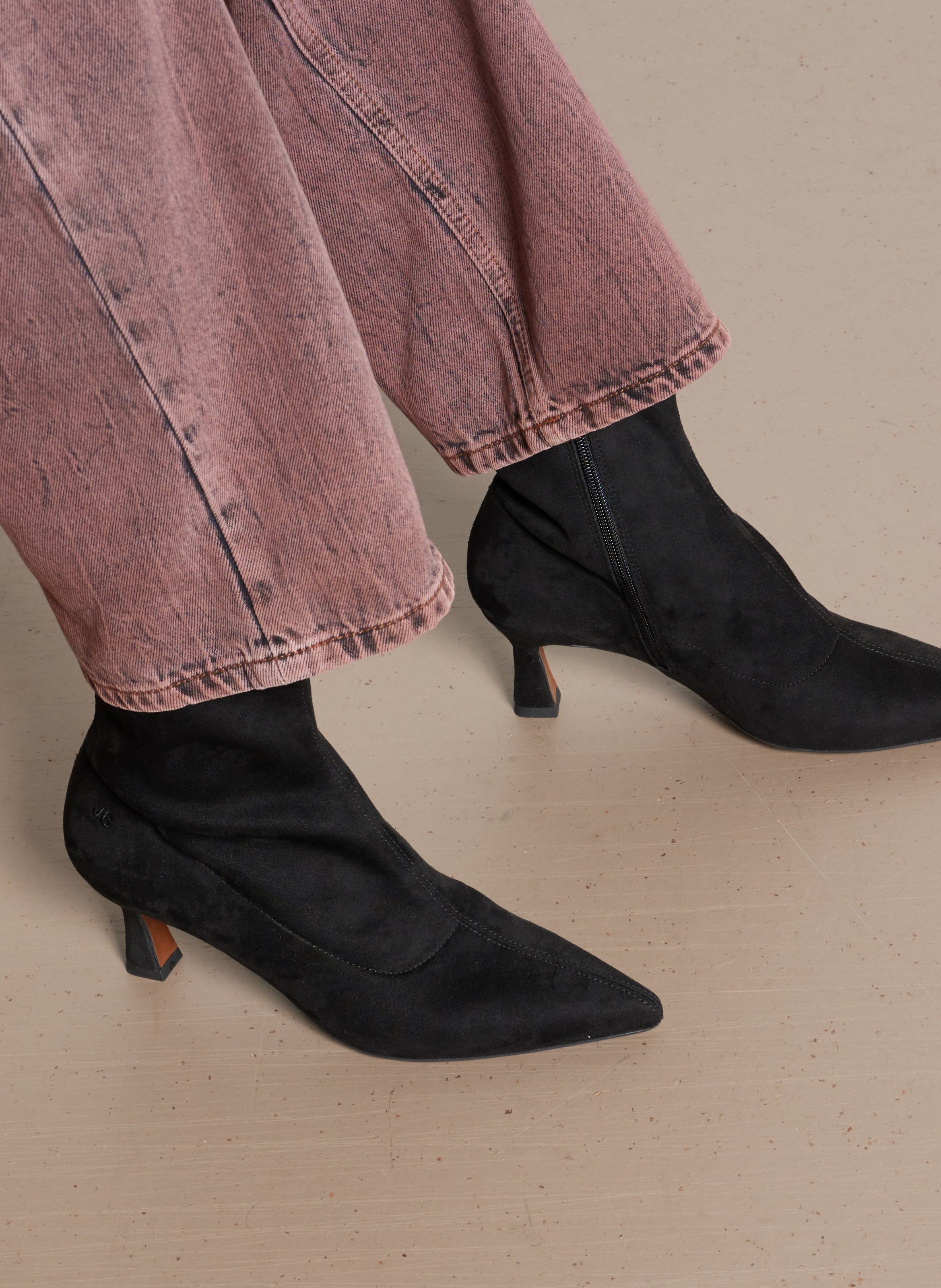 Bottines en cuir JB MARTIN Noir