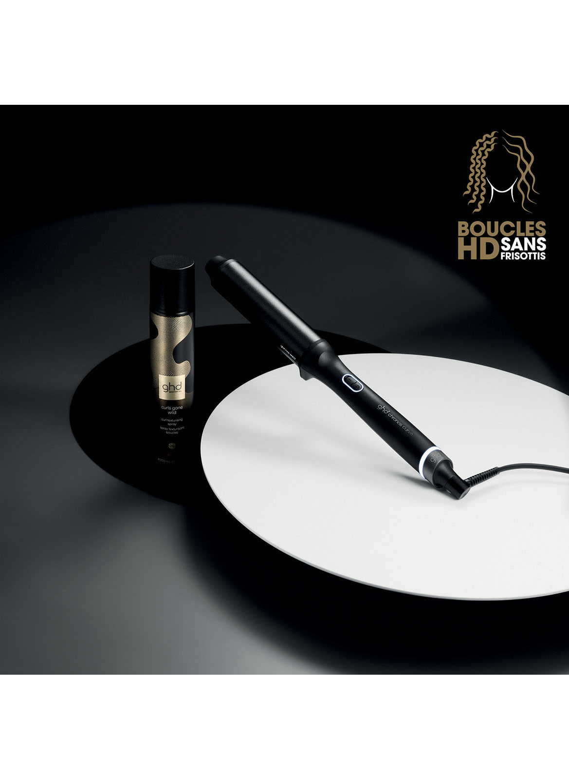 BOUCLEUR GHD CHRONOS CURVE MAX WAND GHD Noir