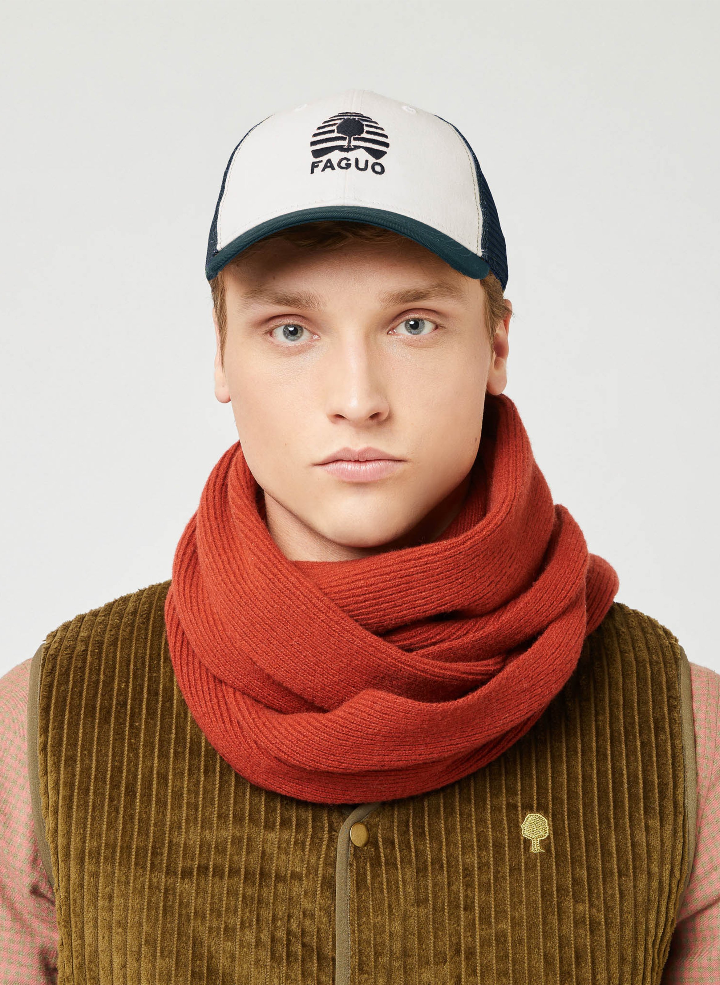 Cap made of recycled cotton FAGUO Green