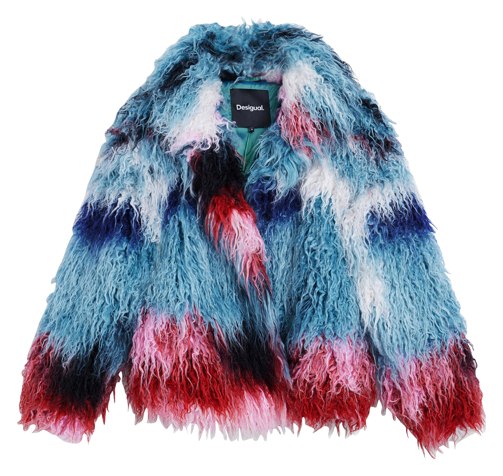 Giacca in ecopelliccia sfumata DESIGUAL Multicolore