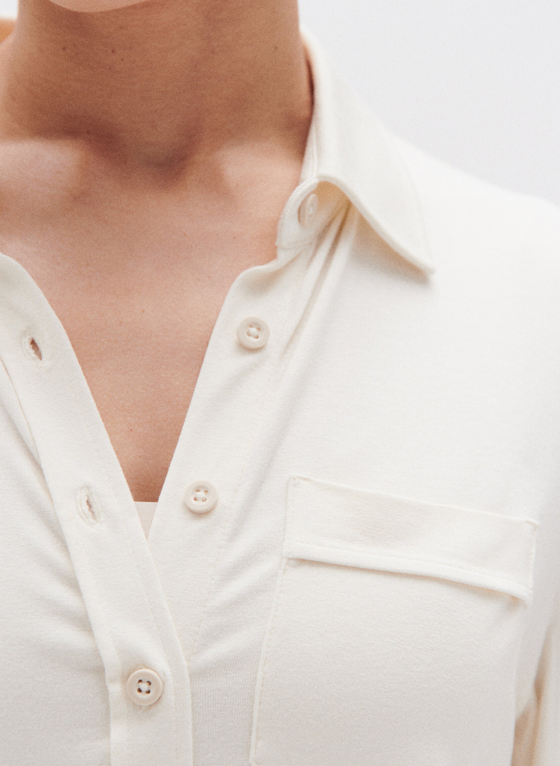Shirt with classic collar CAROLL White