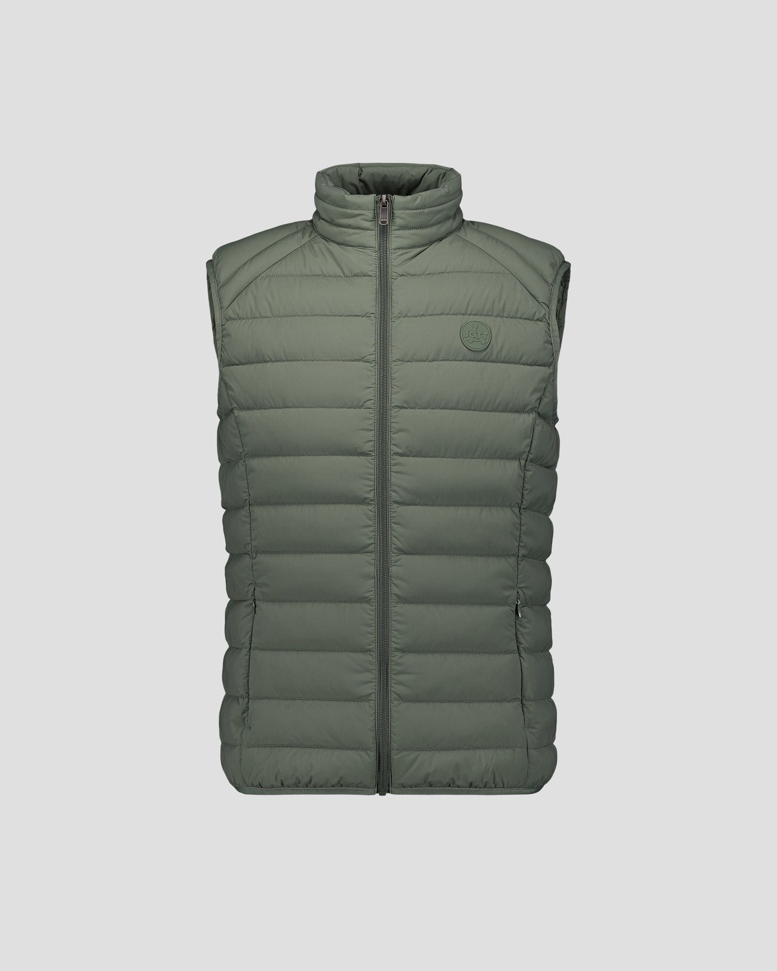 Stretch sleeveless puffer jacket Arafo JOTT Green