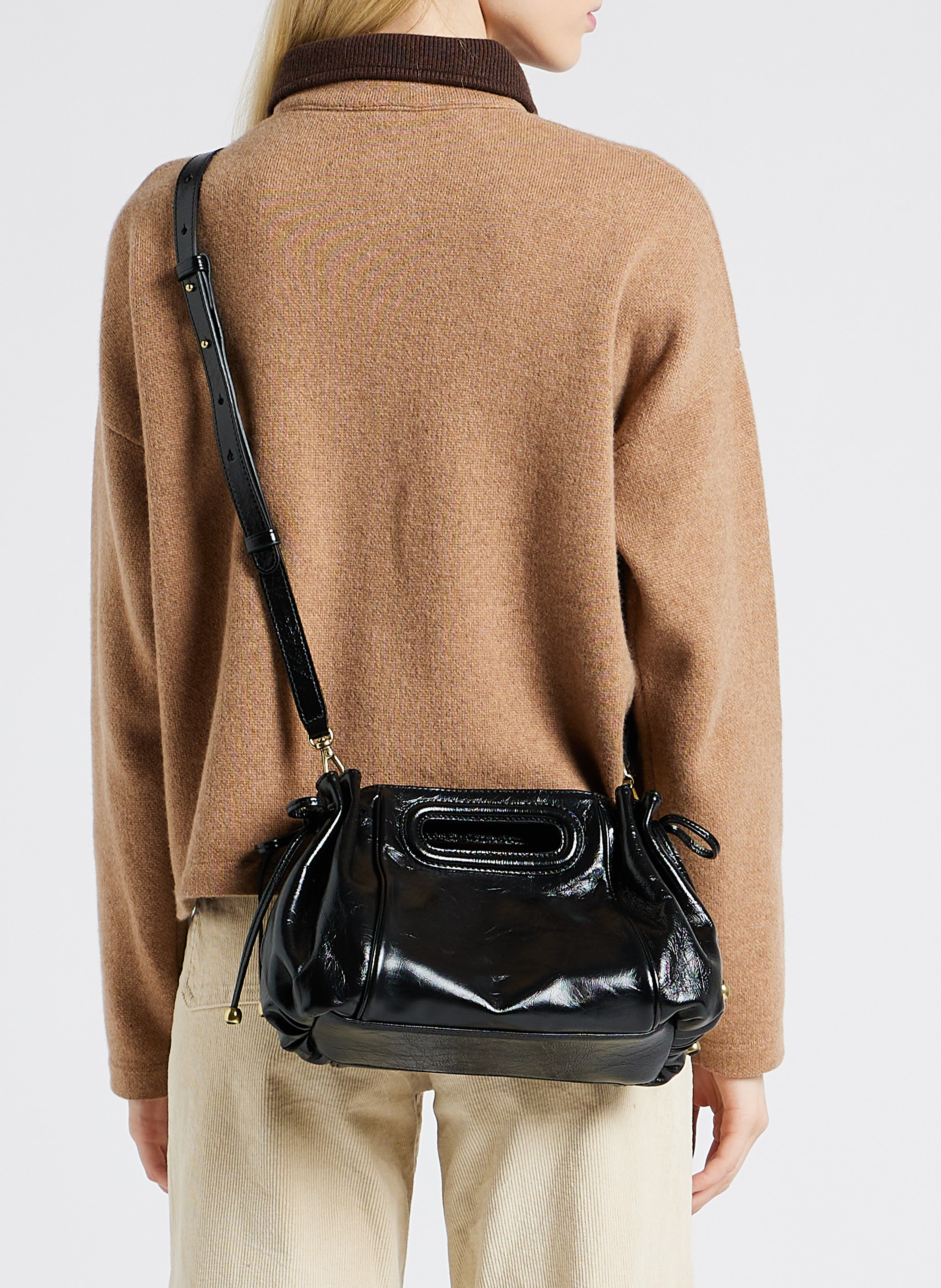 Leather handbag GERARD DAREL Black