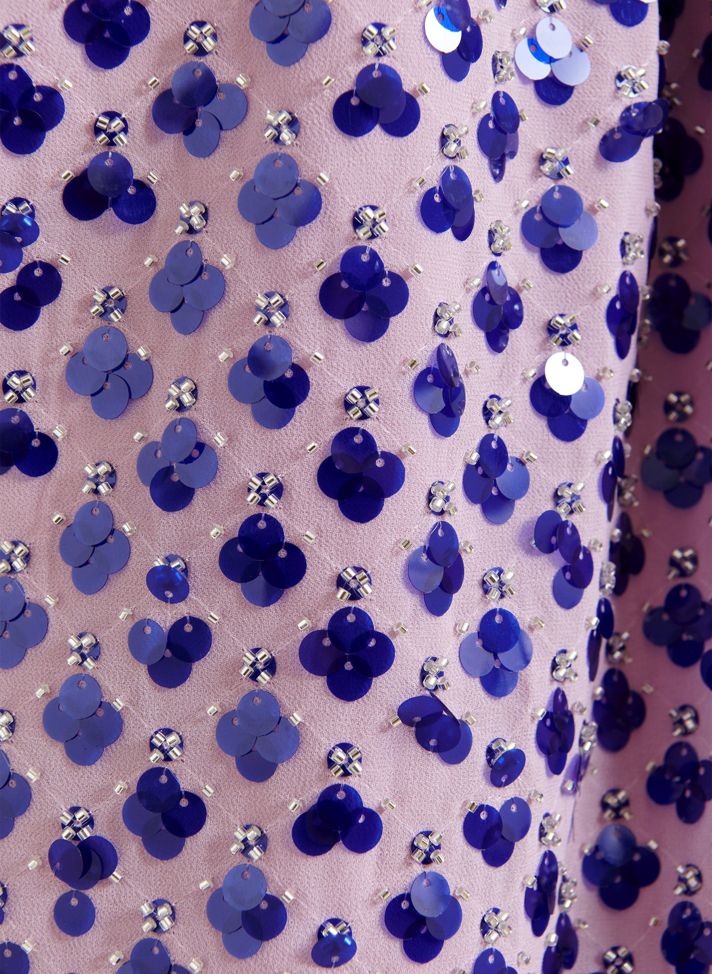 Oversize-Top mit Rundhalsausschnitt und Print ESSENTIEL ANTWERP Violett