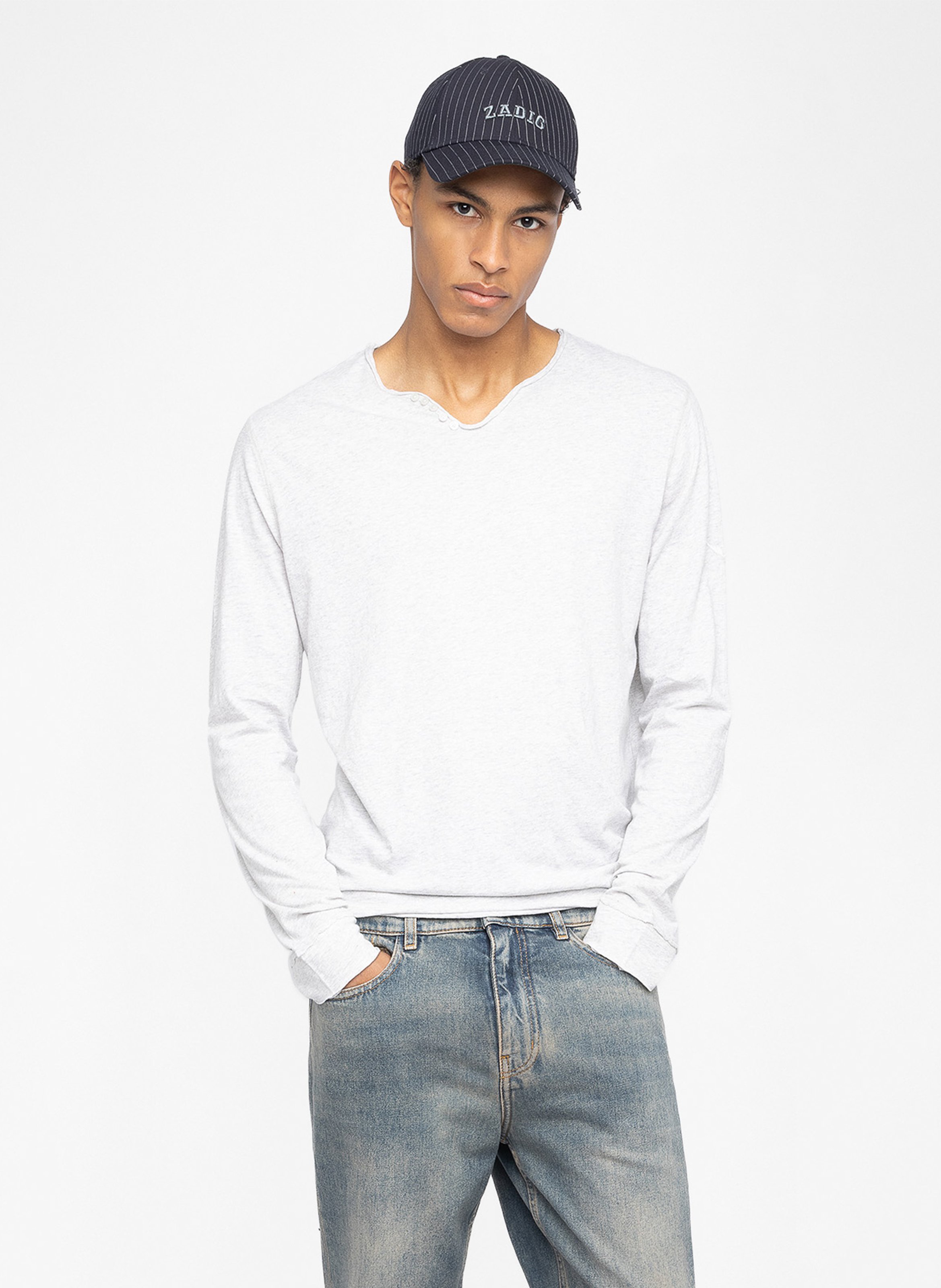 Tee-shirt droit en coton ZADIG&VOLTAIRE