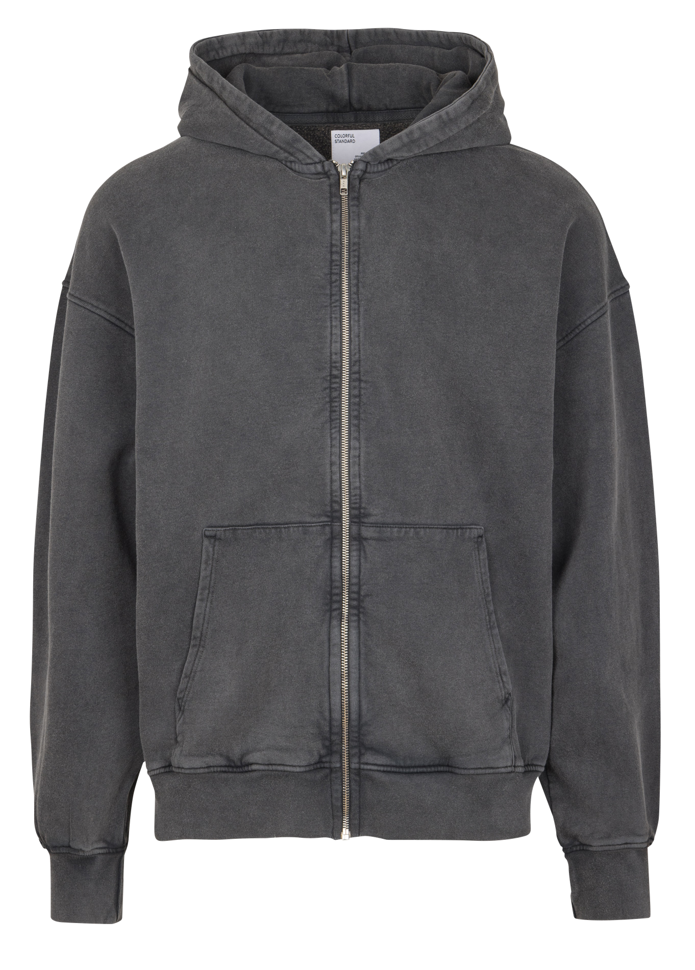 Cotton zipped hooded sweatshirt COLORFUL STANDARD