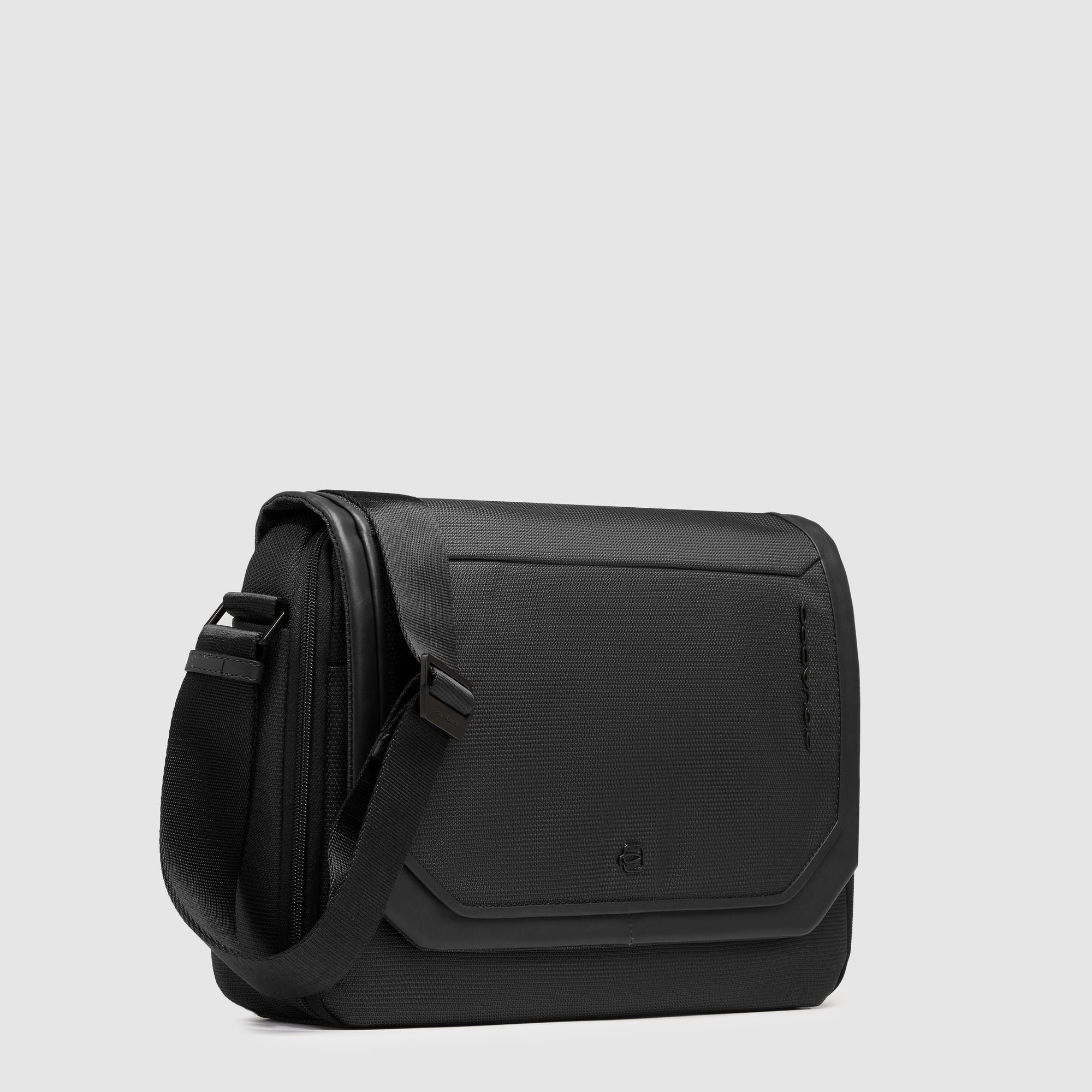 Messenger bag for iPad® PIQUADRO Black