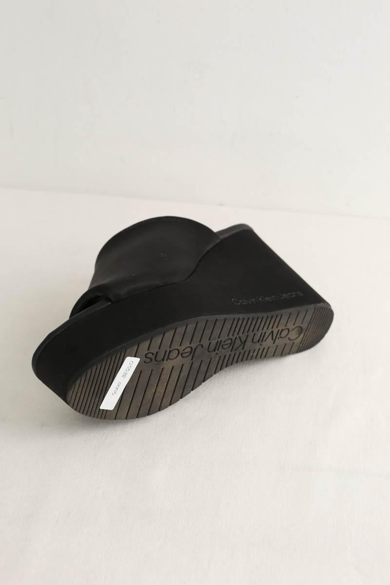 Mules CALVIN KLEIN - Seconde Main Black