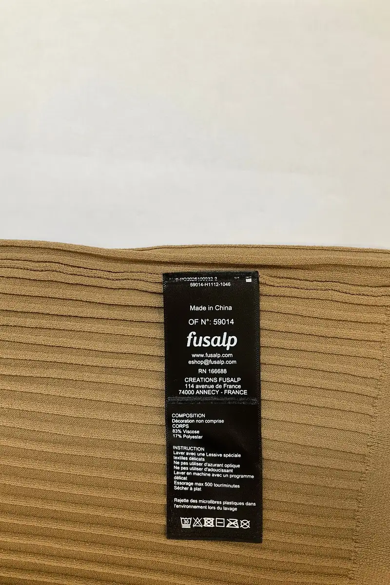 T-shirt FUSALP - Seconde main Beige