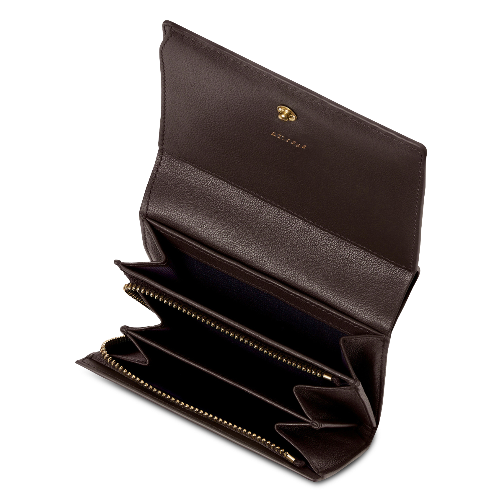 Portefeuille en cuir LE TANNEUR Marron
