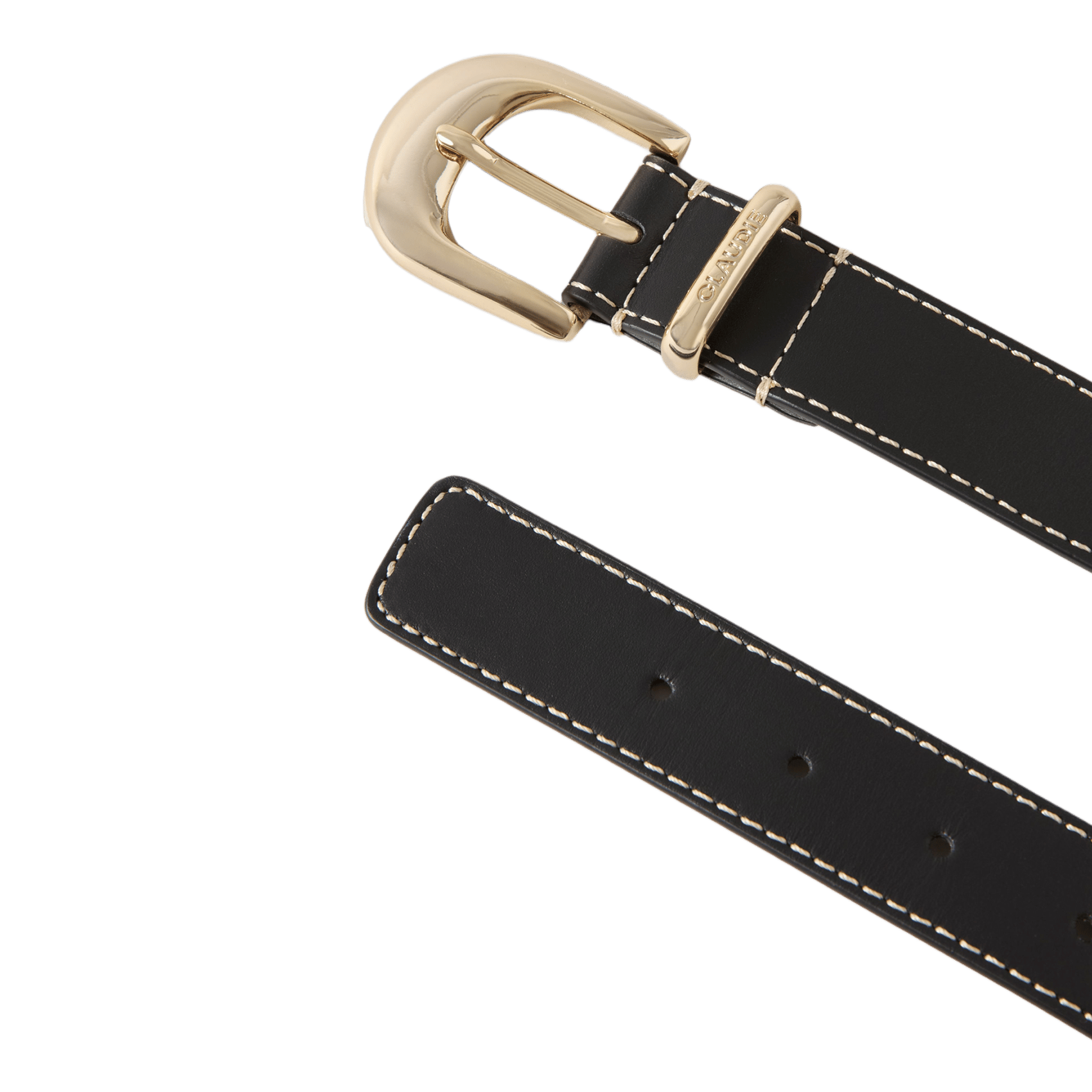 Leather belt CLAUDIE PIERLOT Black