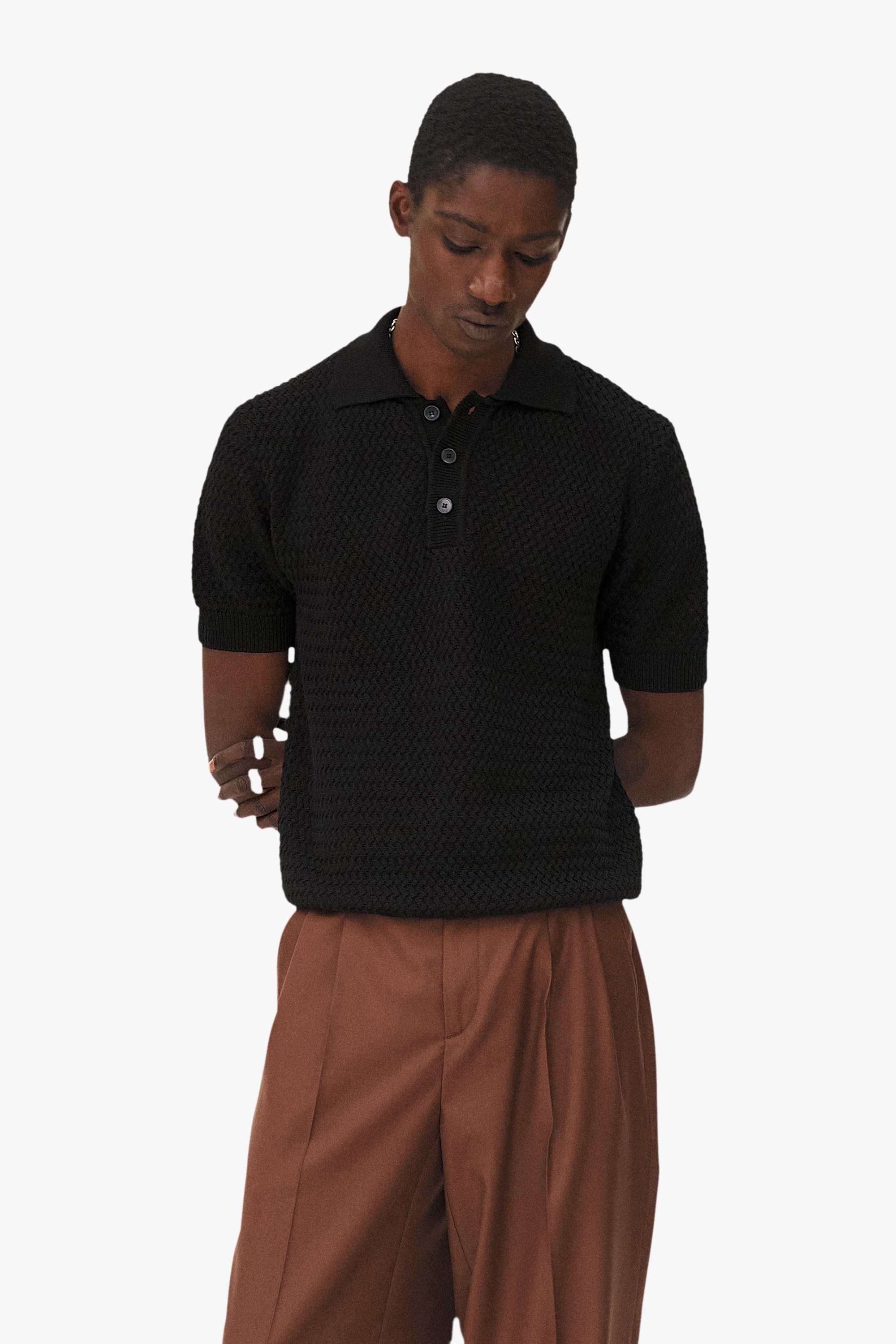 Short-sleeve Haring polo Noyoco Black