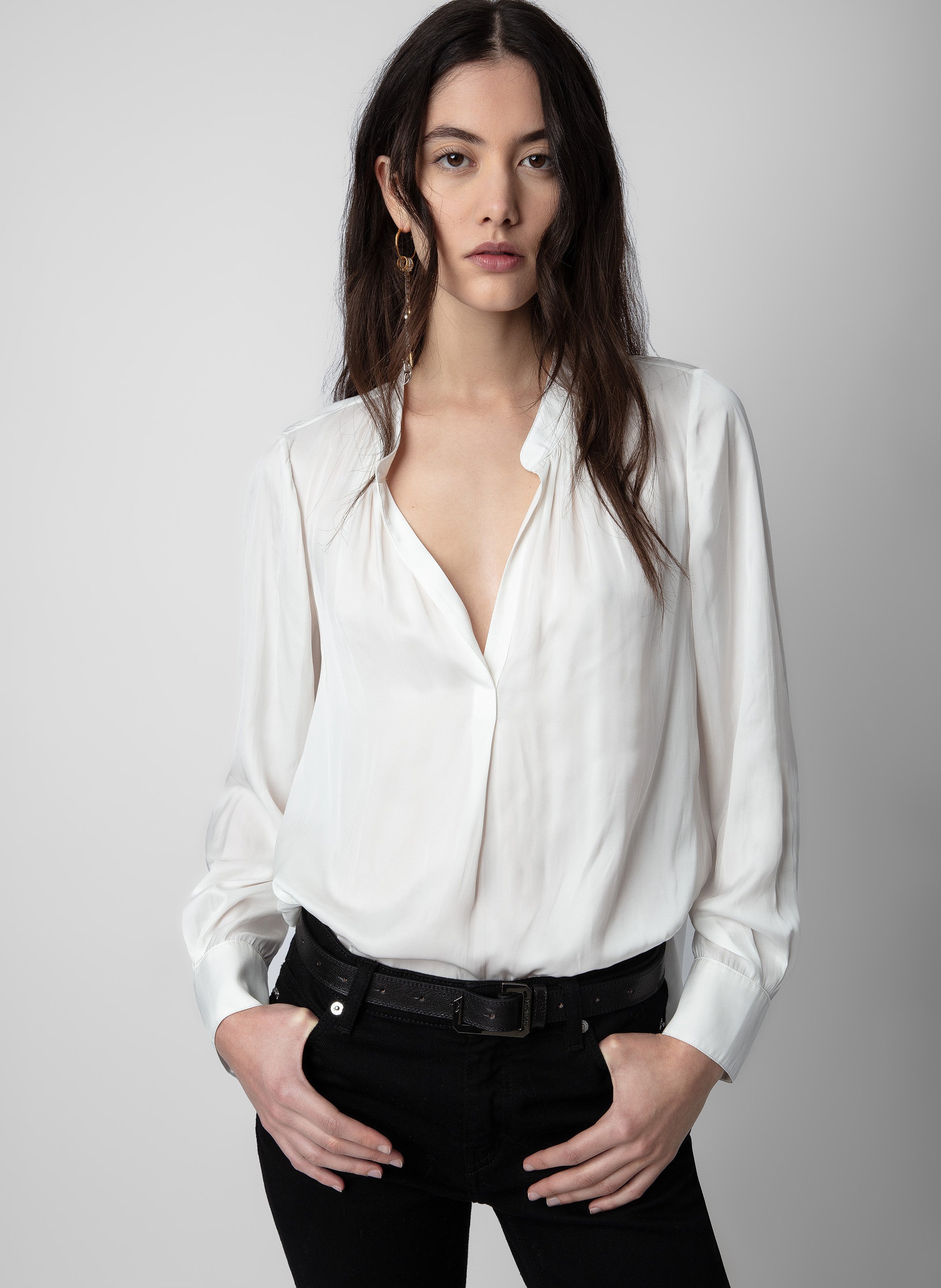 Blouse droite col V ZADIG&VOLTAIRE
