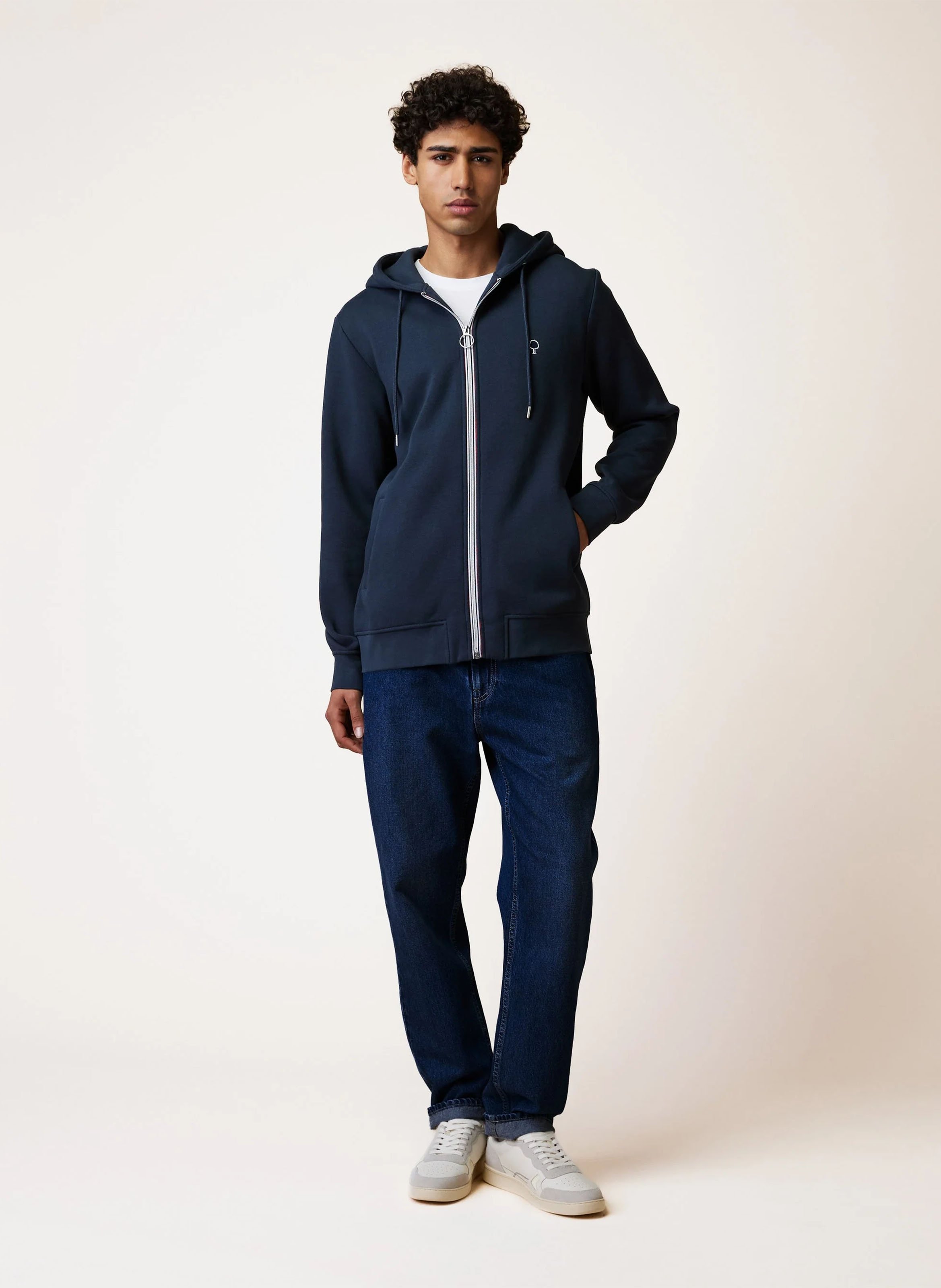 Straight Cut Jeans aus Baumwolle FAGUO Jeans ohne Waschung