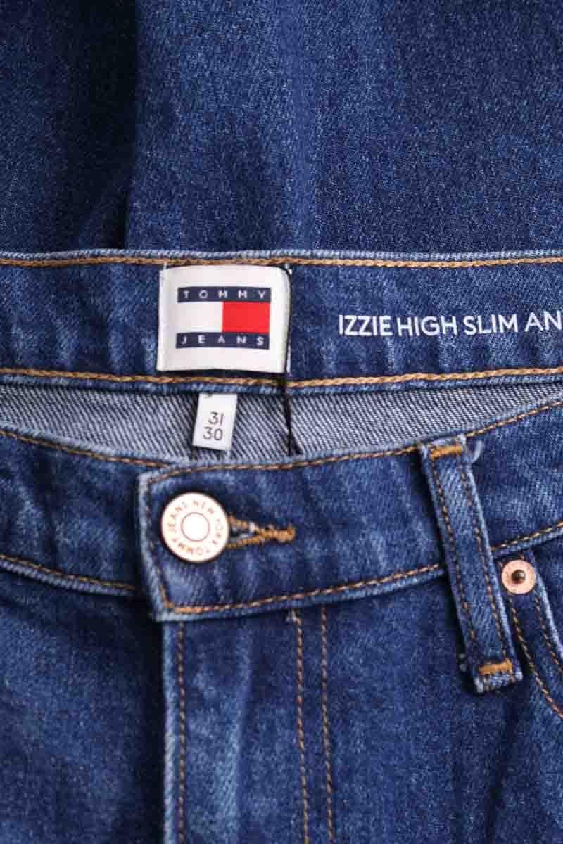Slim-fit jeans TOMMY HILFIGER - SECONDE MAIN Blue