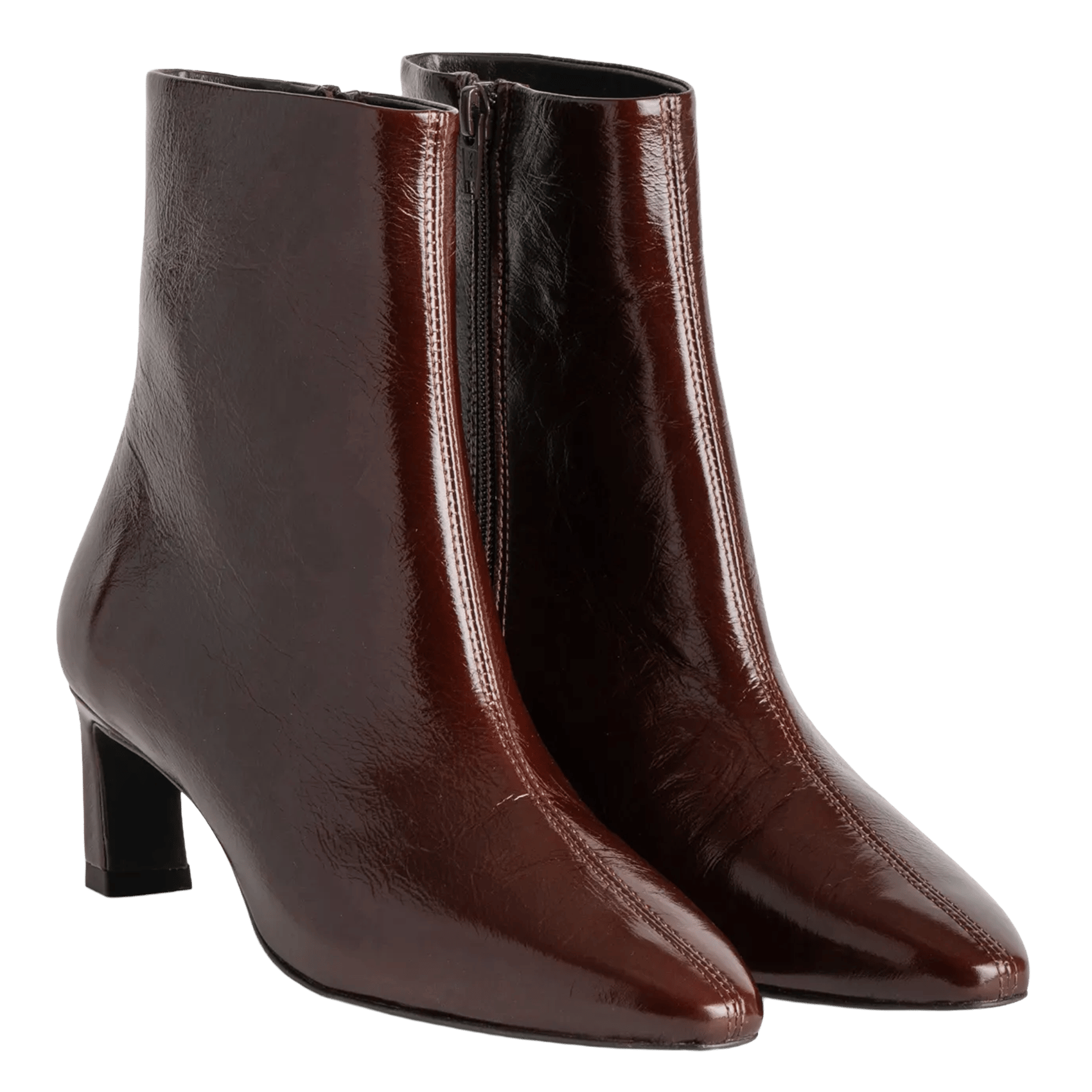 Bottines en cuir BOCAGE Marron