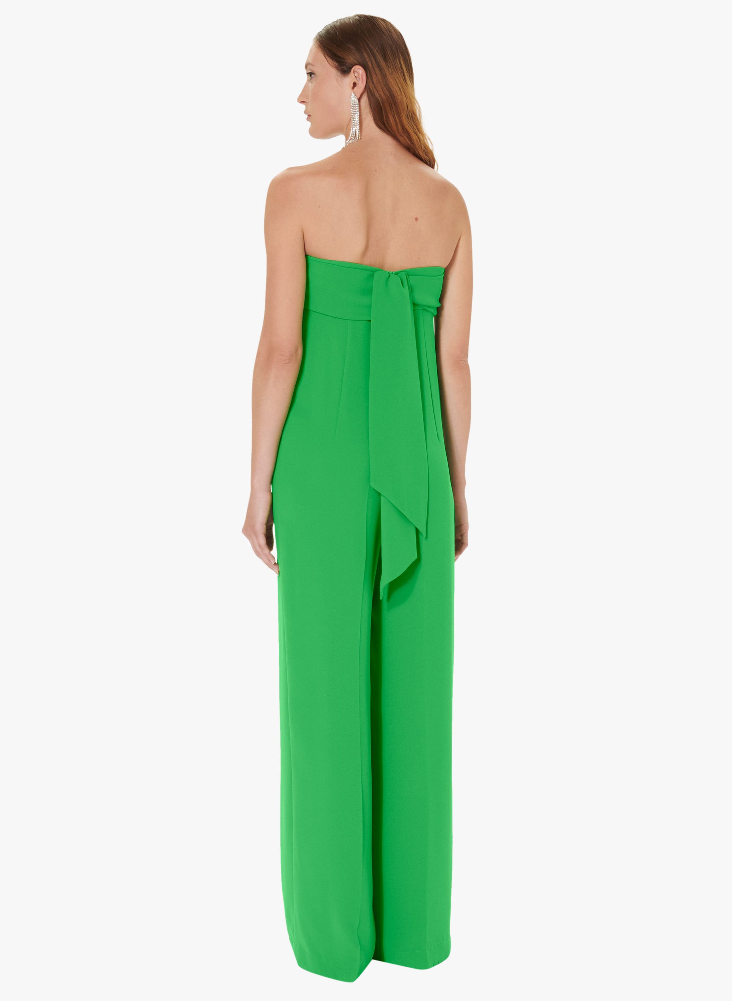 wolf and badger green jumpsuit