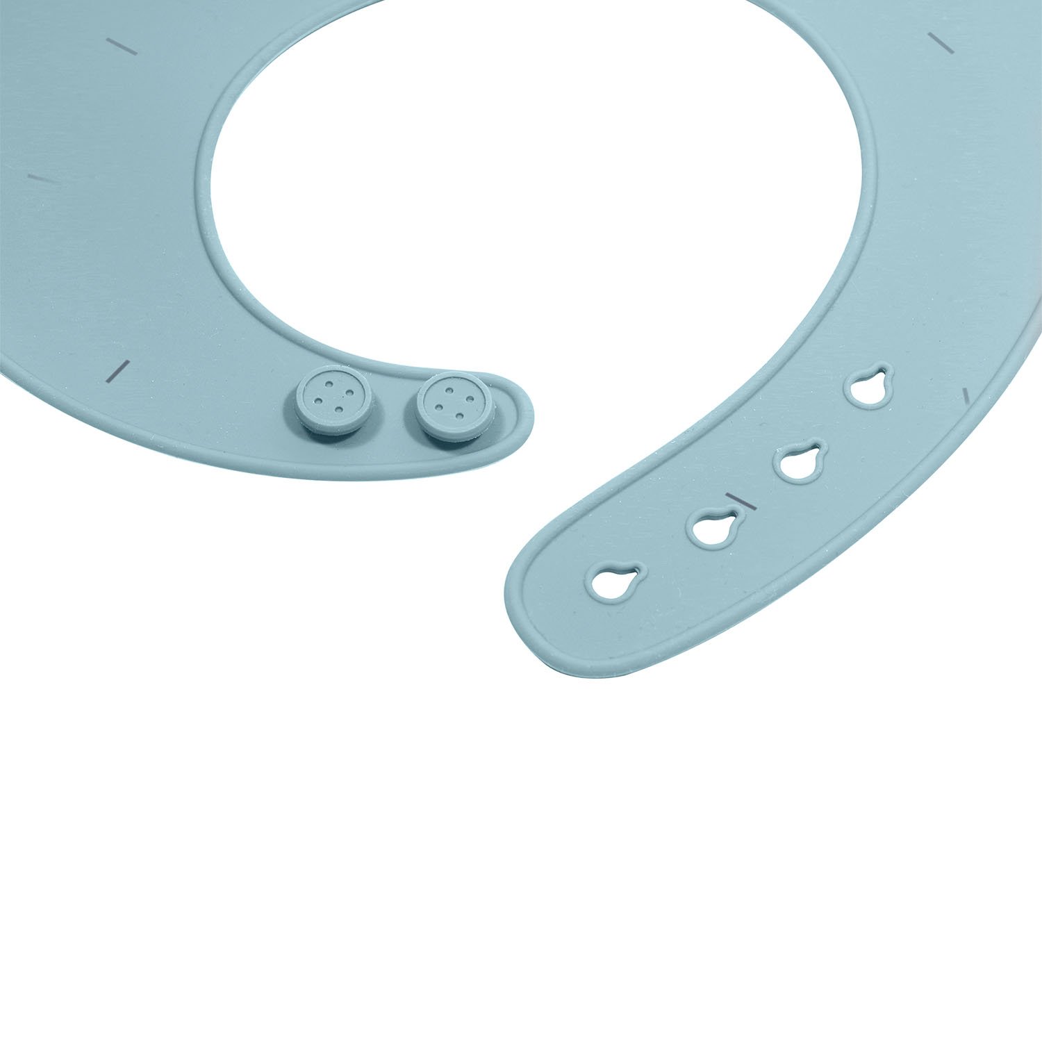 Silicone baby bib KINDSGUT Blue