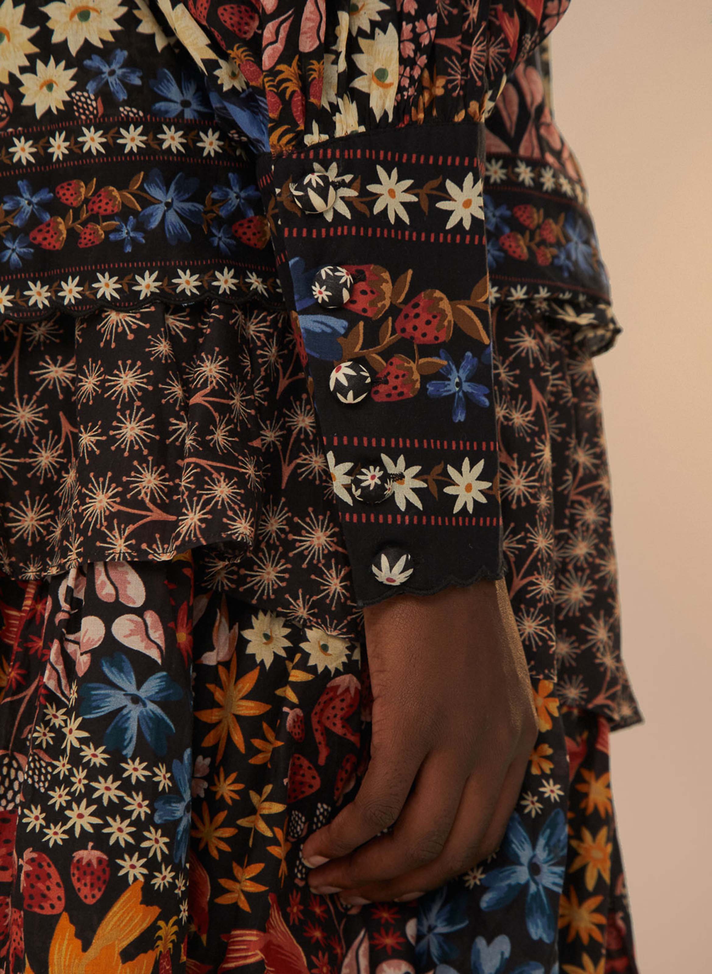 Floral cotton blouse FARM RIO Multicolored