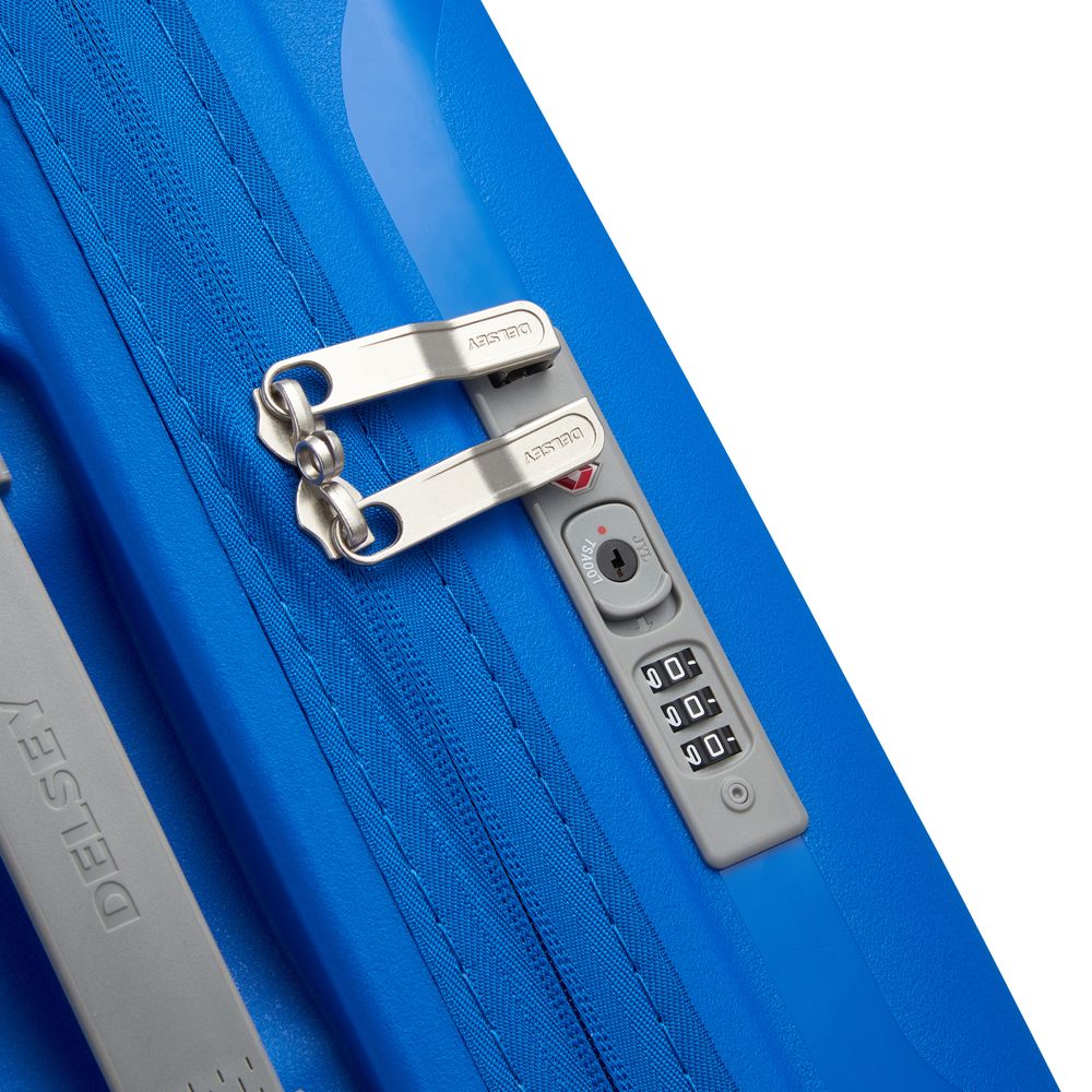 Valise cabine rigide DELSEY PARIS Bleu