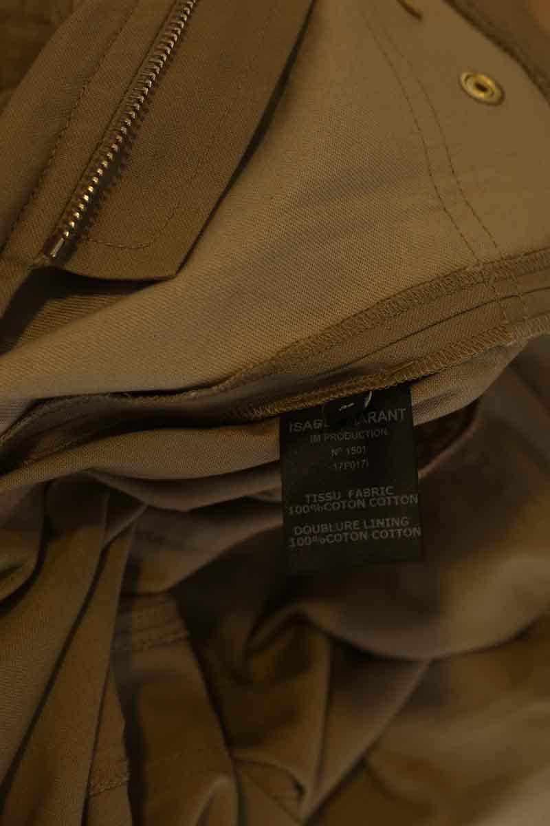 Cotton jumpsuit ISABEL MARANT - Seconde Main Khaki