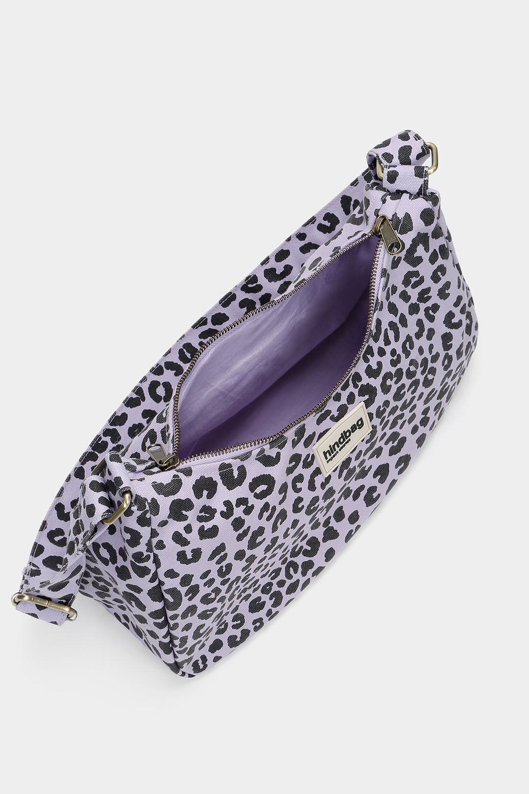 Cotton handbag HINDBAG Purple