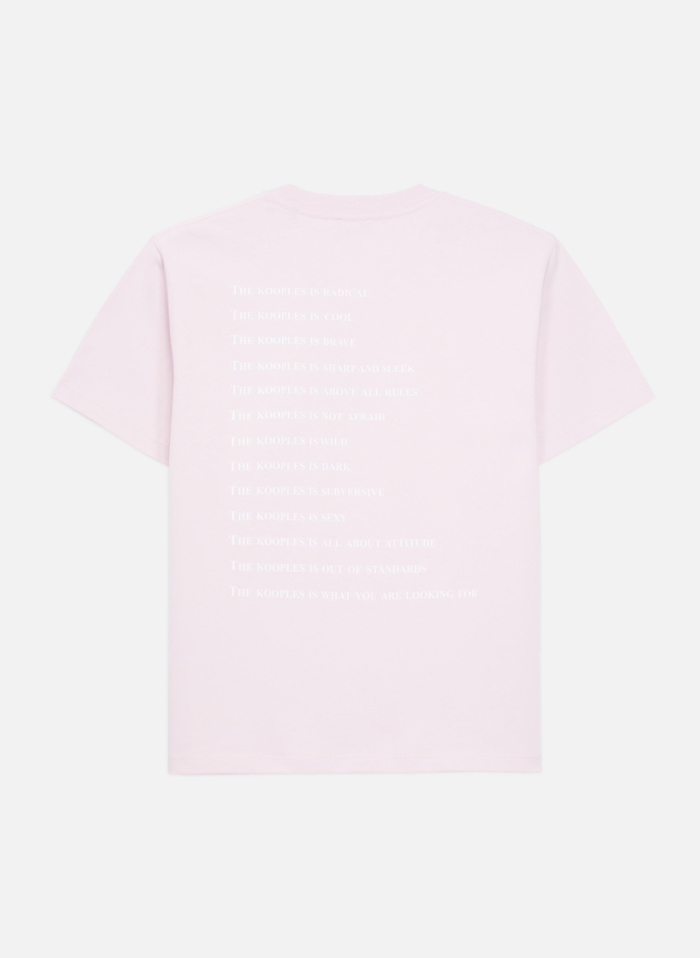 T-shirt THE KOOPLES Pink