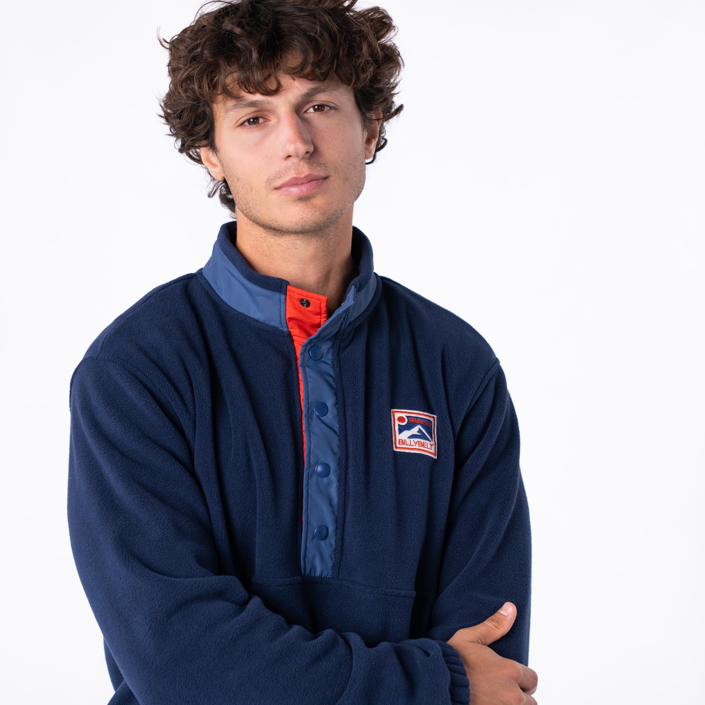 Fleece sweatshirt BILLYBELT Blue