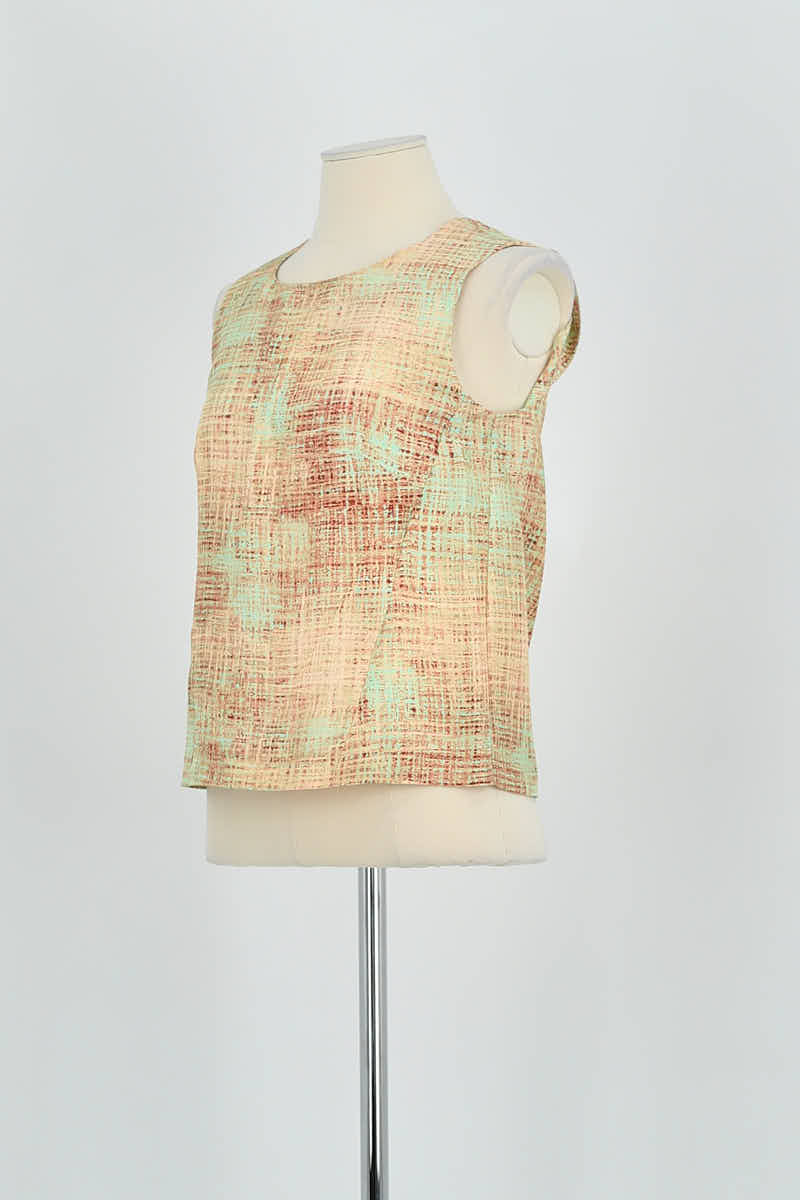 Azawood sleeveless top TARA JARMON - Seconde Main Beige