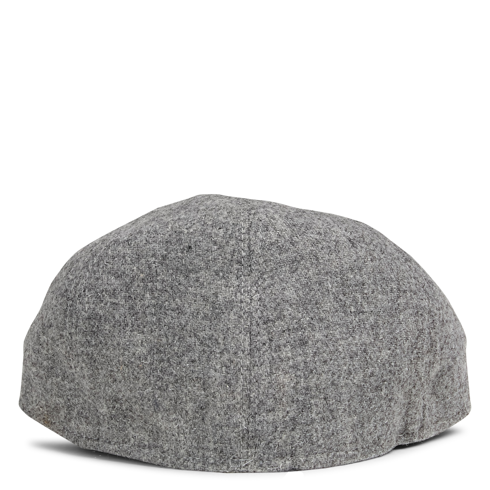 Casquette rigide unie en cuir SAISON 1865 Gris