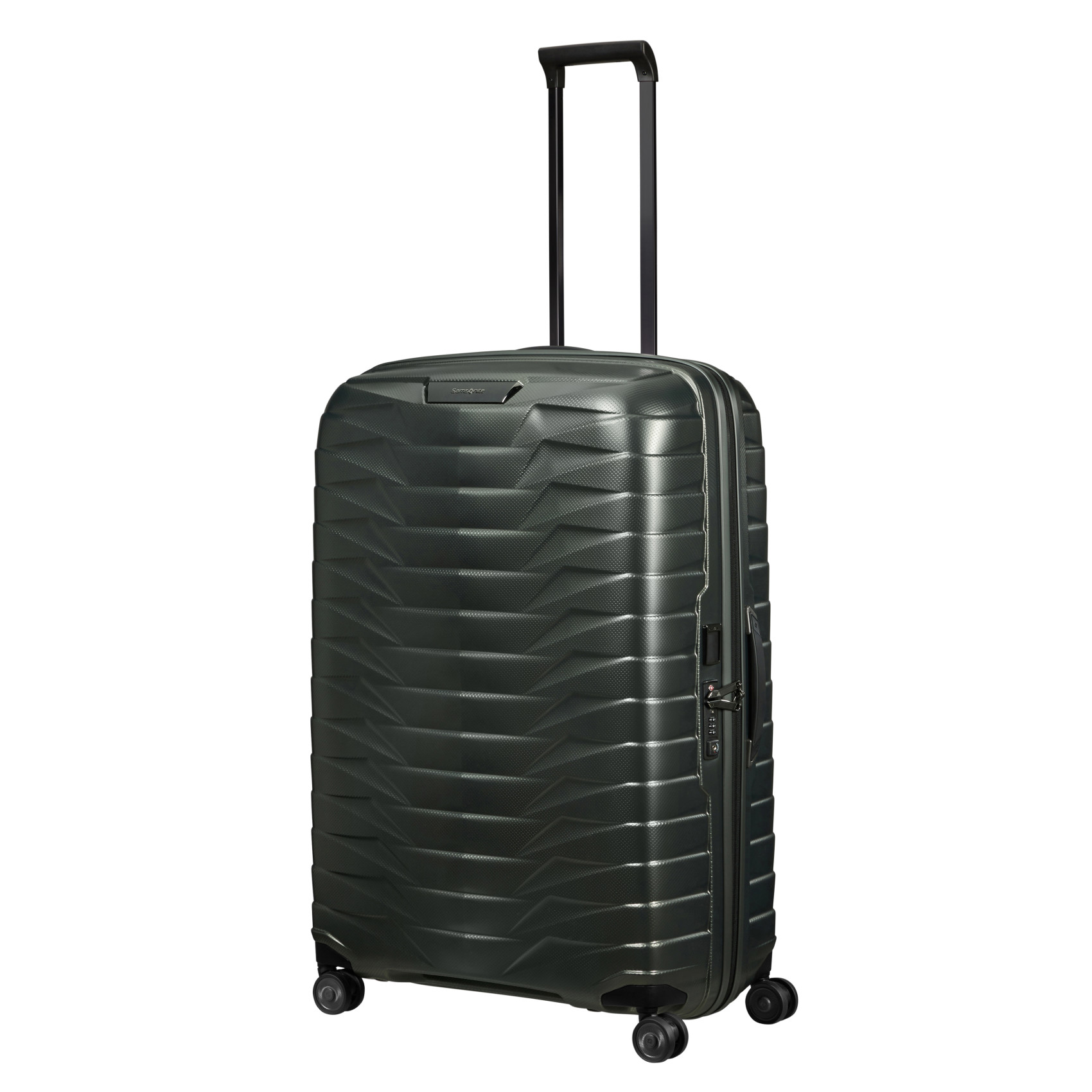Proxis suitcase 4 wheels size xl Black
