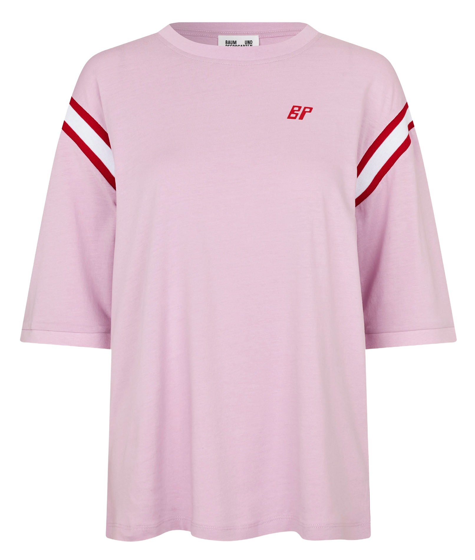 Tee-shirt ample col rond  BAUM UND PFERDGARTEN Rose