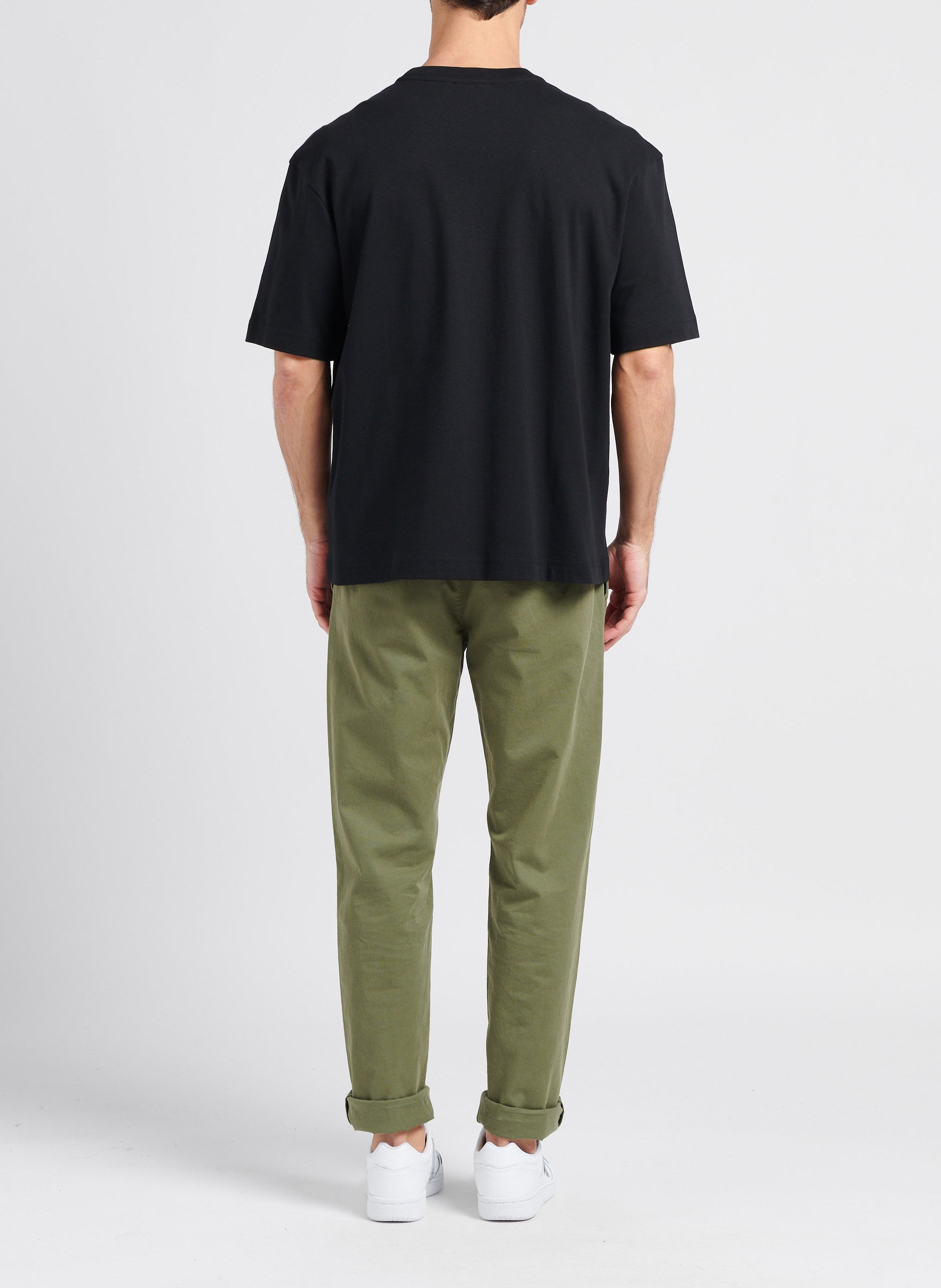 Tee-shirt en coton CALVIN KLEIN Noir