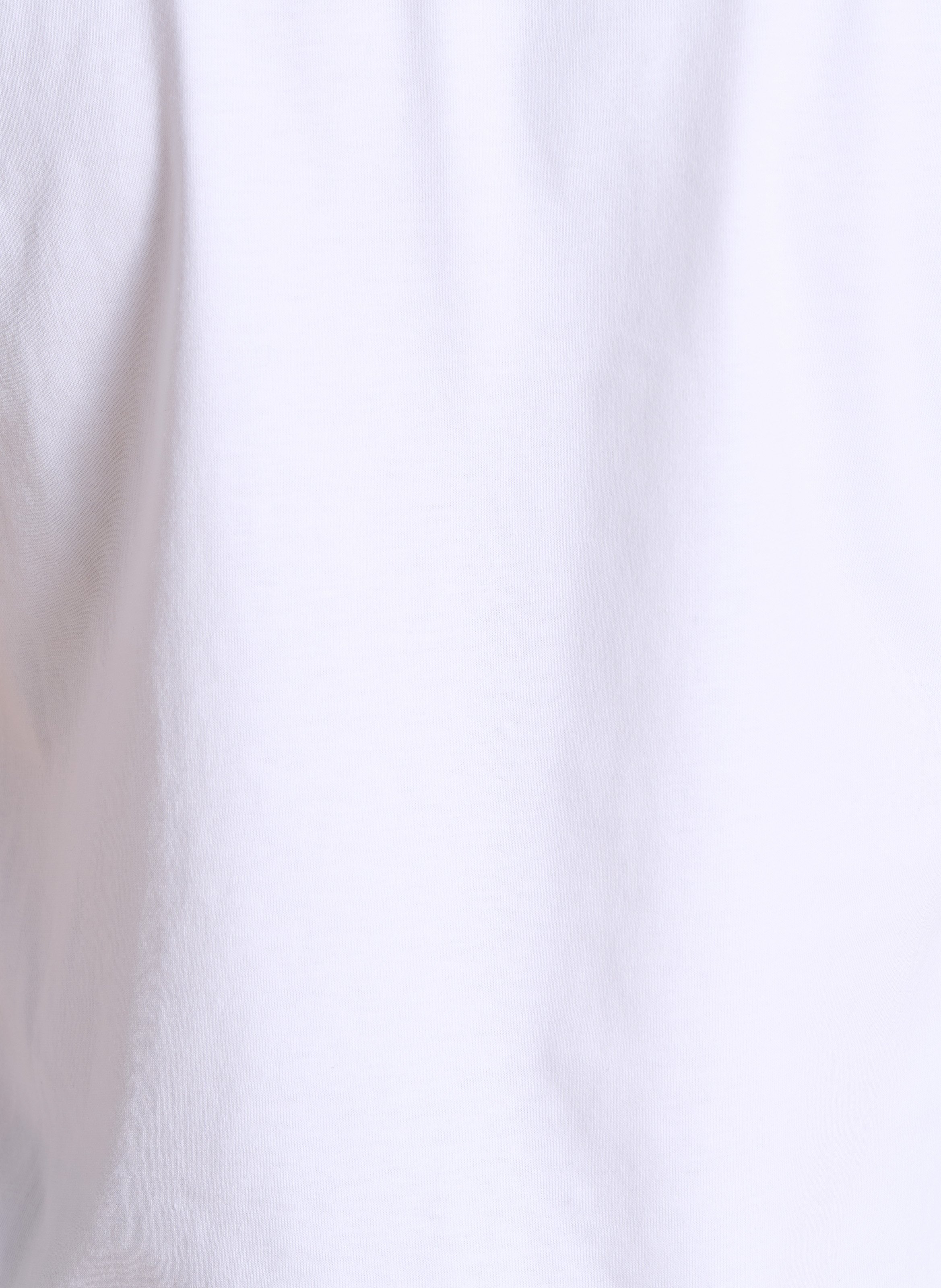 Tee-shirt droit sérigraphié en coton bio LA FEE MARABOUTEE Blanc