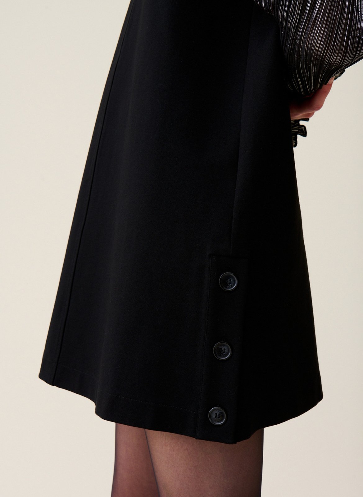 Robe courte sans manches CLAUDIE PIERLOT Noir