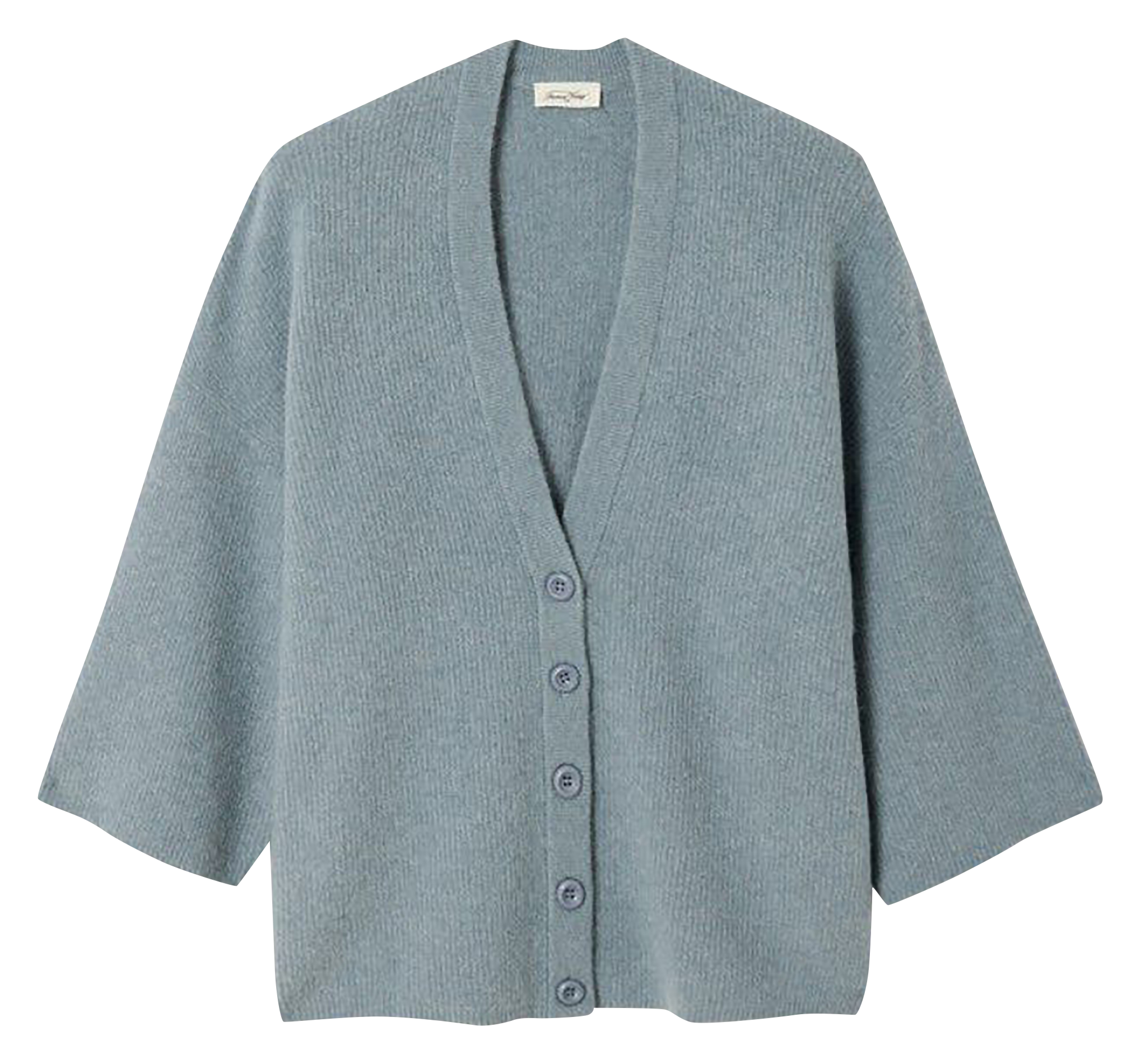 Oversize Rundhalsausschnitt-Strickweste DAMSVILLE Orage chine