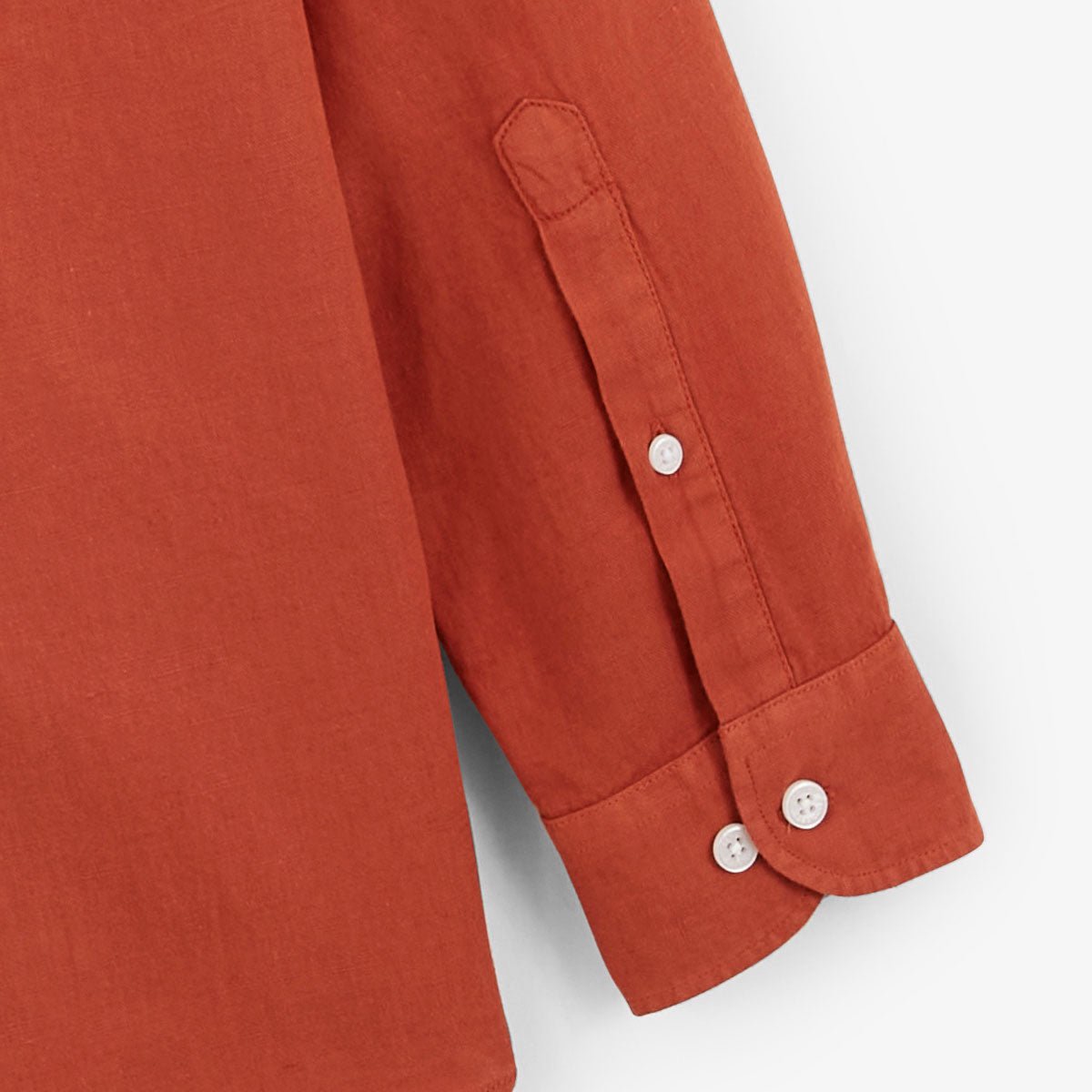 Long-sleeve shirt with chest pocket SERGE BLANCO Orange