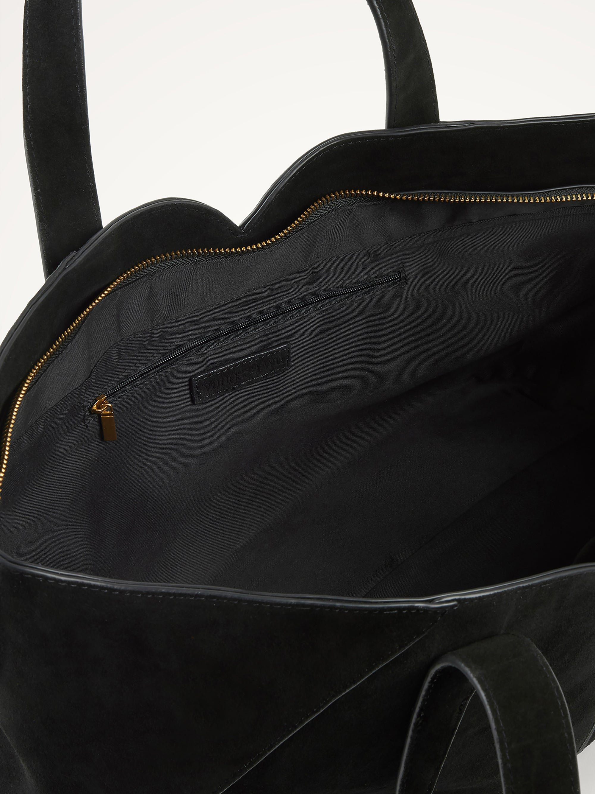 Oversized tote bag with handles and shoulder strap VANESSA WU Black