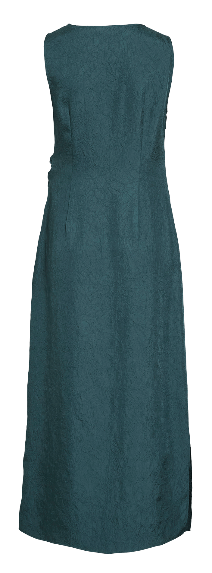 Lange jurk met ronde hals VILA Blue