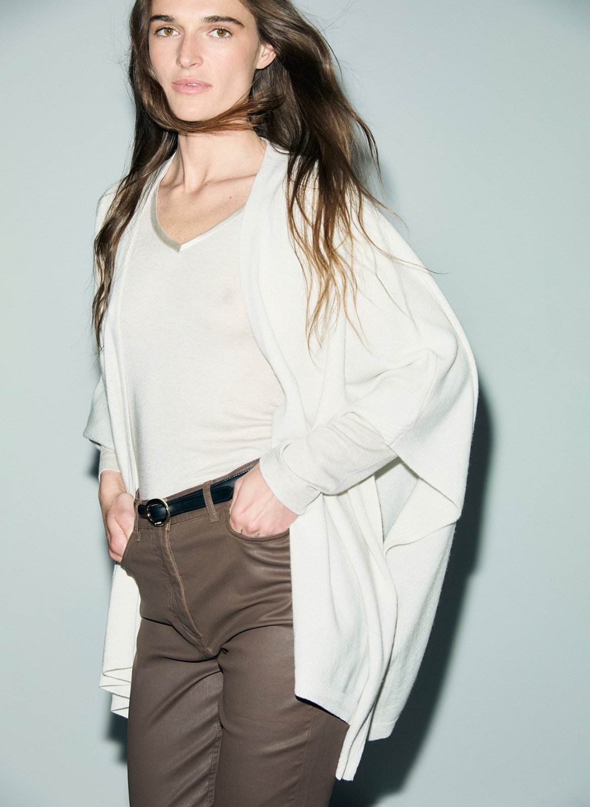 Strickjacke aus Kaschmir GERARD DAREL Beige