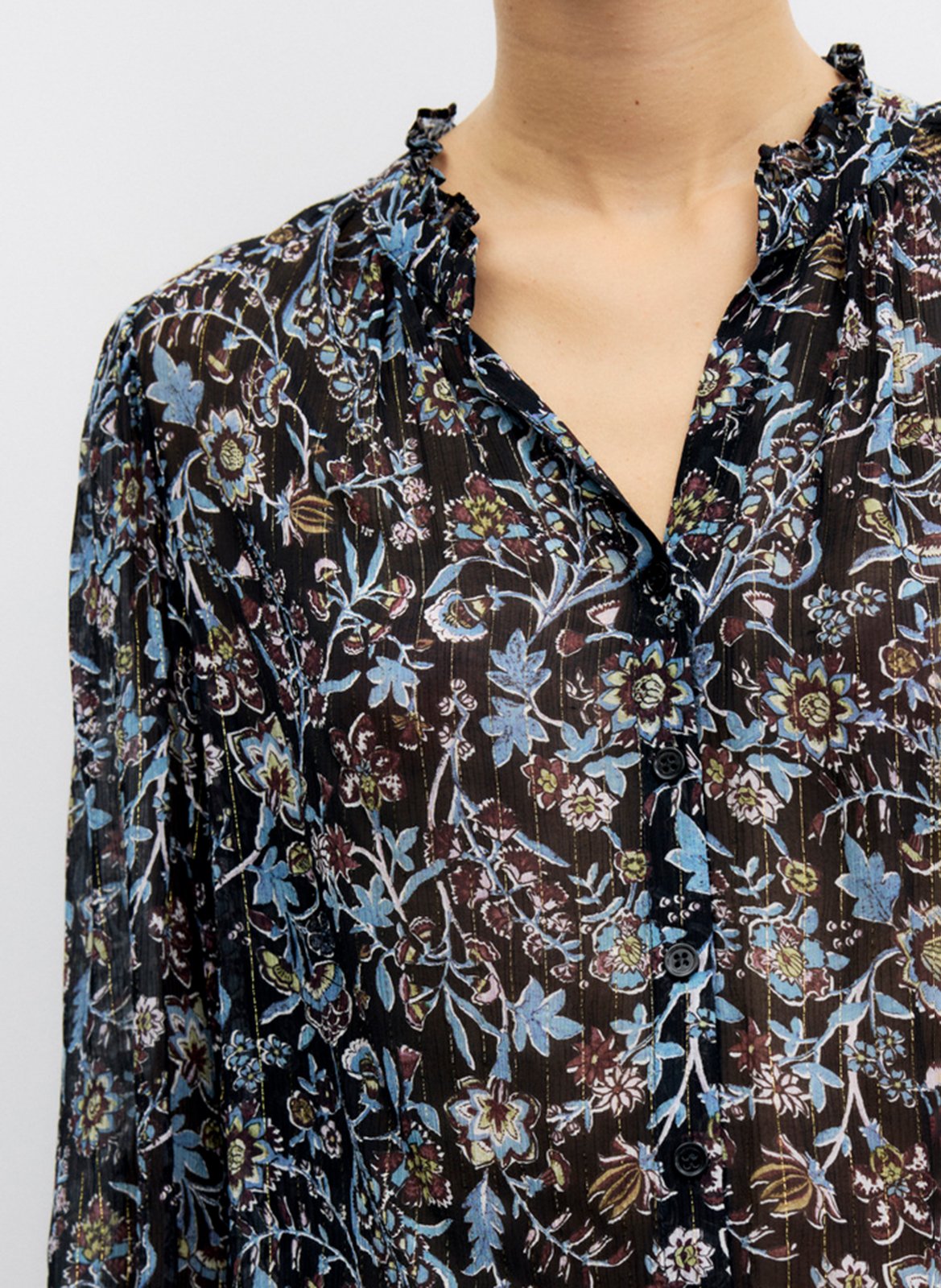 High-neck shirt  GERARD DAREL Black