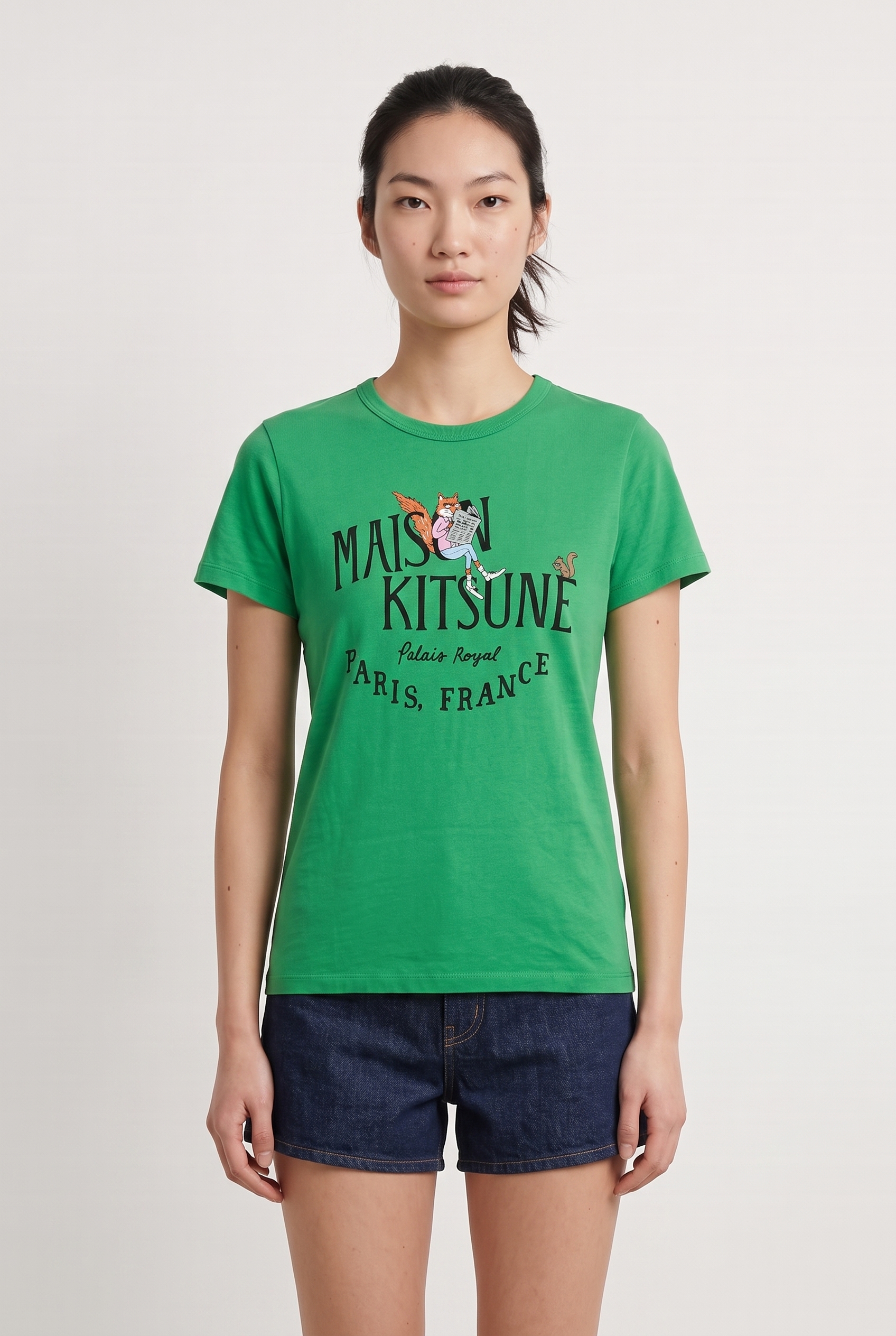 T-shirt MAISON KITSUNÉ - Seconde main Green