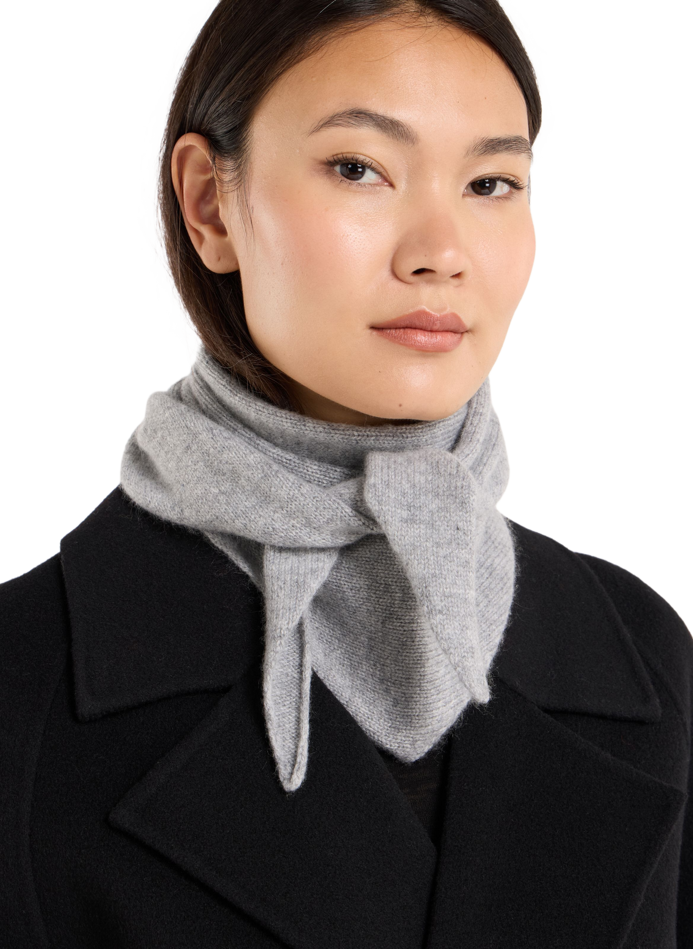 Knitted scarf SAISON 1865 Grey