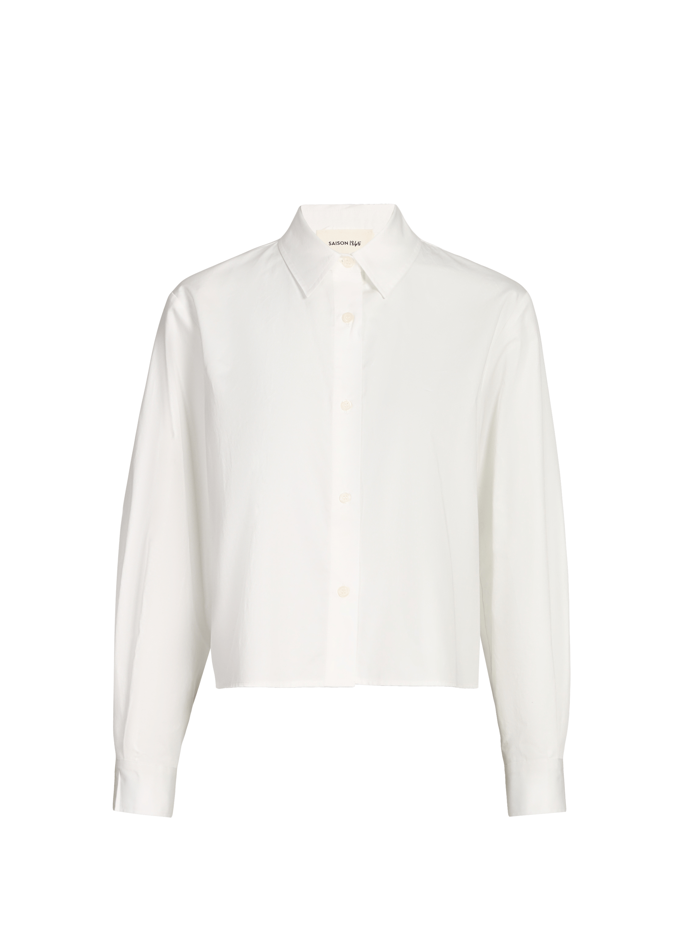 Cotton printed shirt SAISON 1865 White