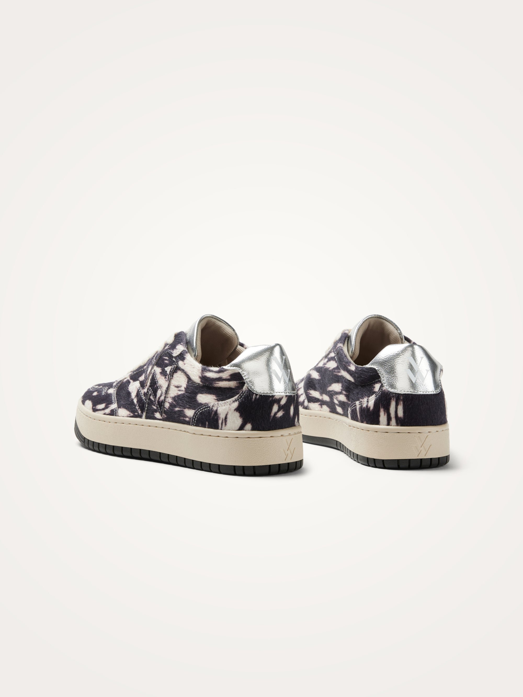 Monogram thick sole sneakers VANESSA WU Black