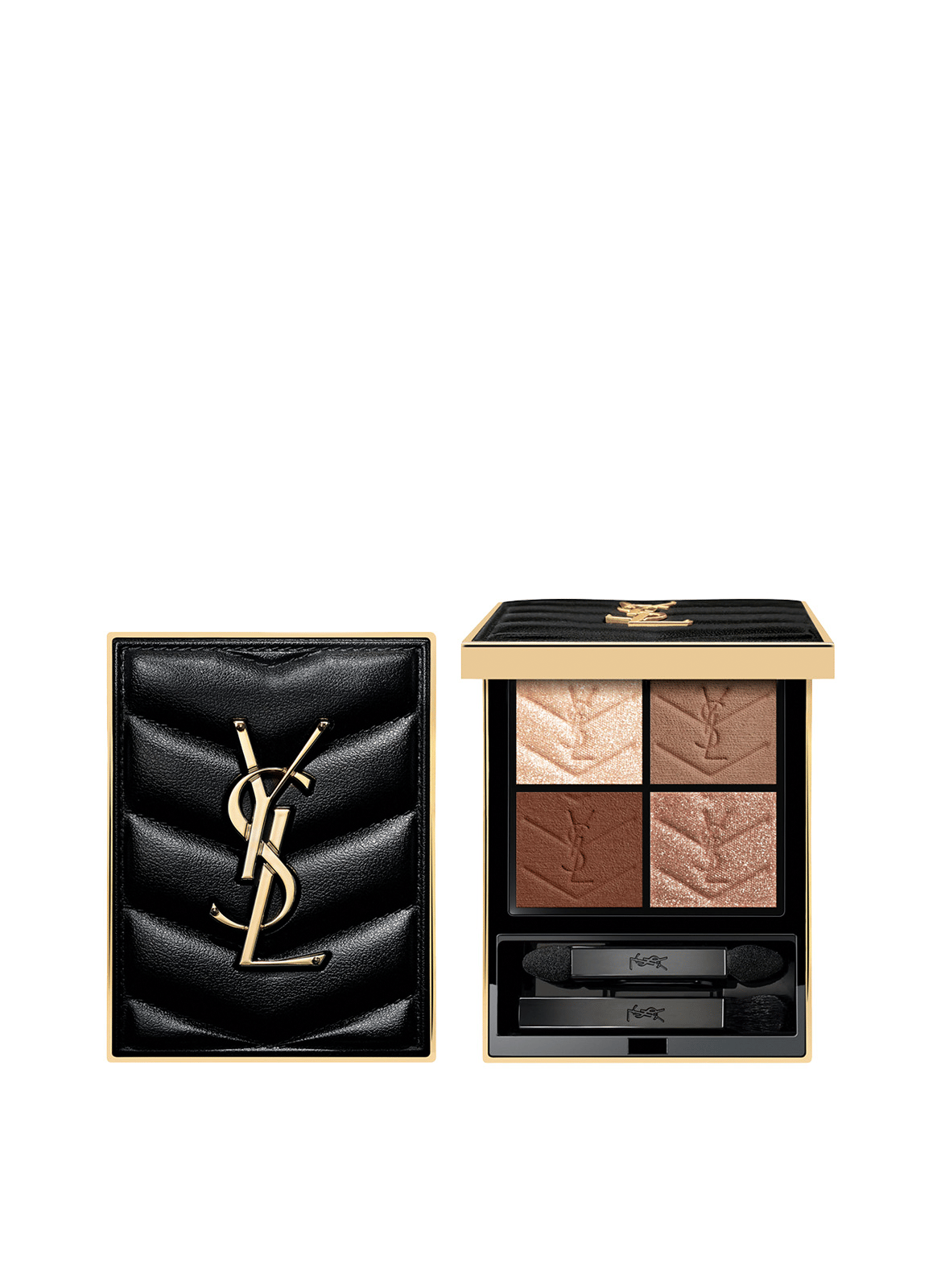 Couture Mini Clutch Palette de fards à paupières - pigments intenses - longue tenue YVES SAINT LAURENT Beige