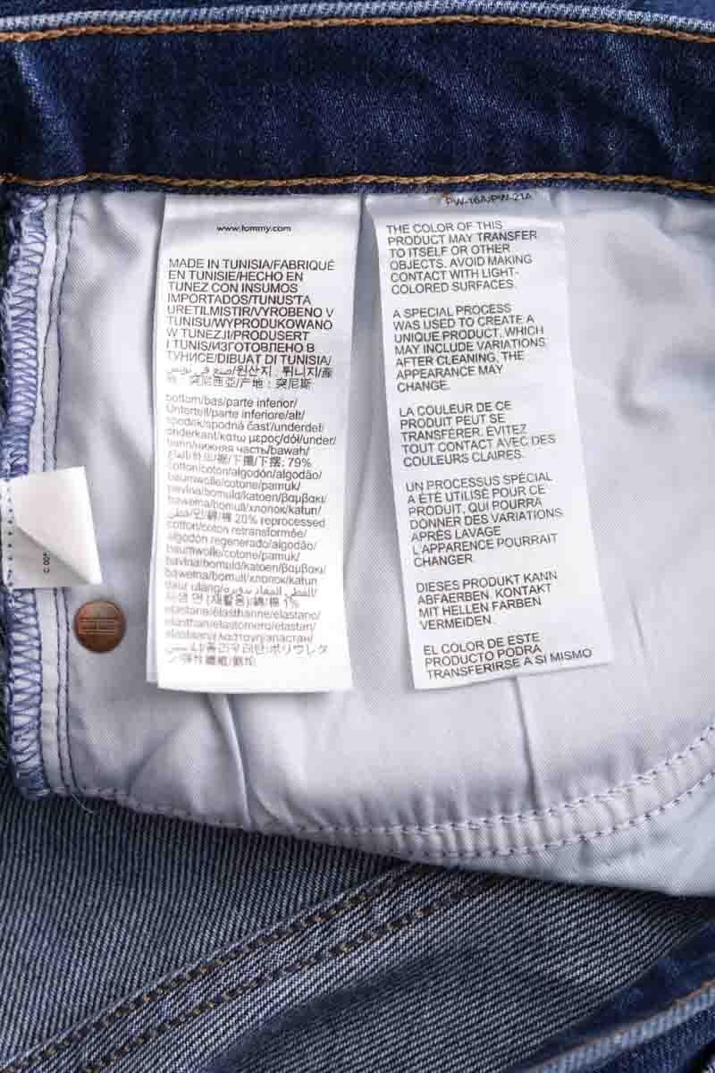 Slim-fit jeans TOMMY HILFIGER - SECONDE MAIN Blue