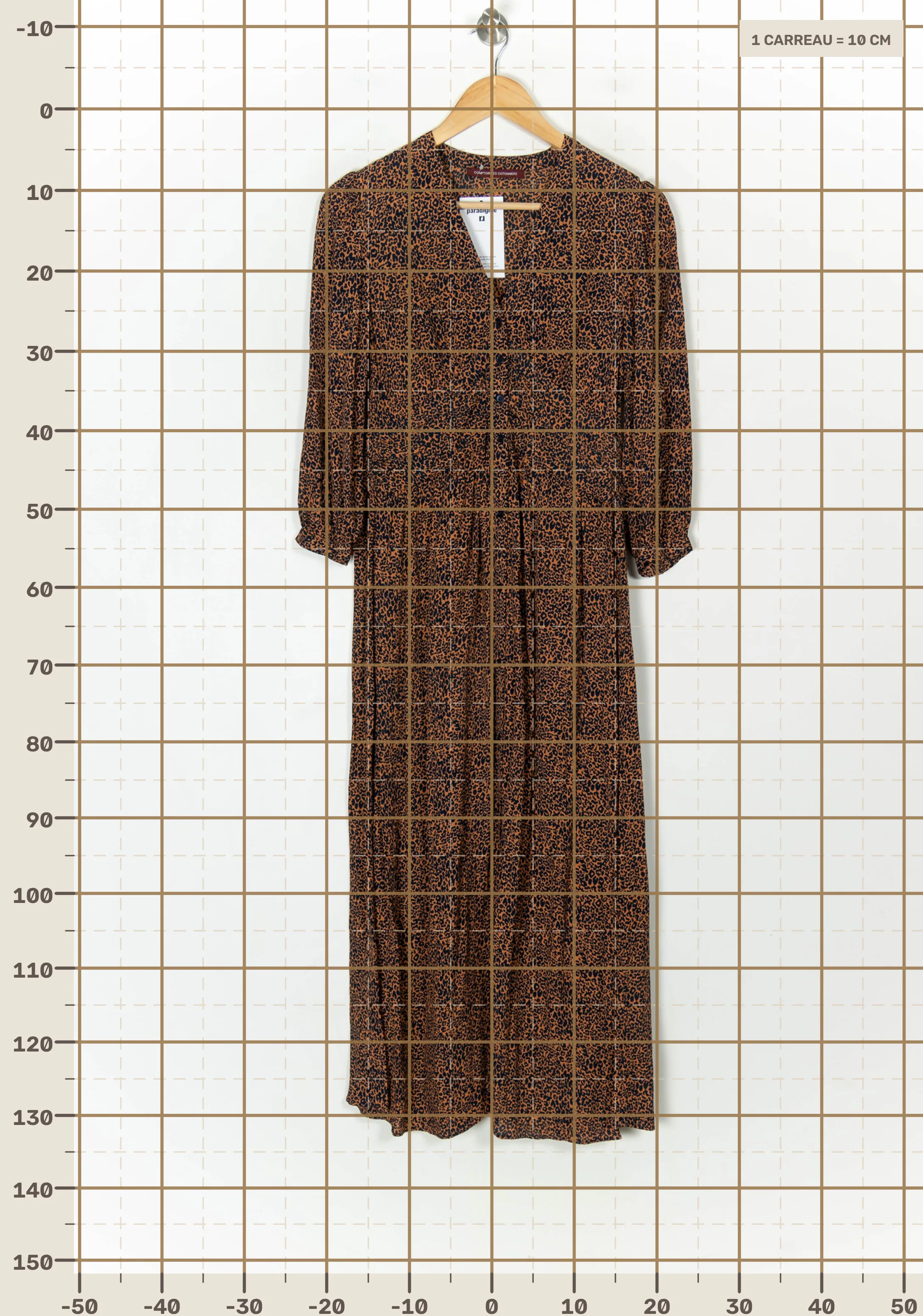 Long dress COMPTOIR DES COTONNIERS - Seconde main Multicolored